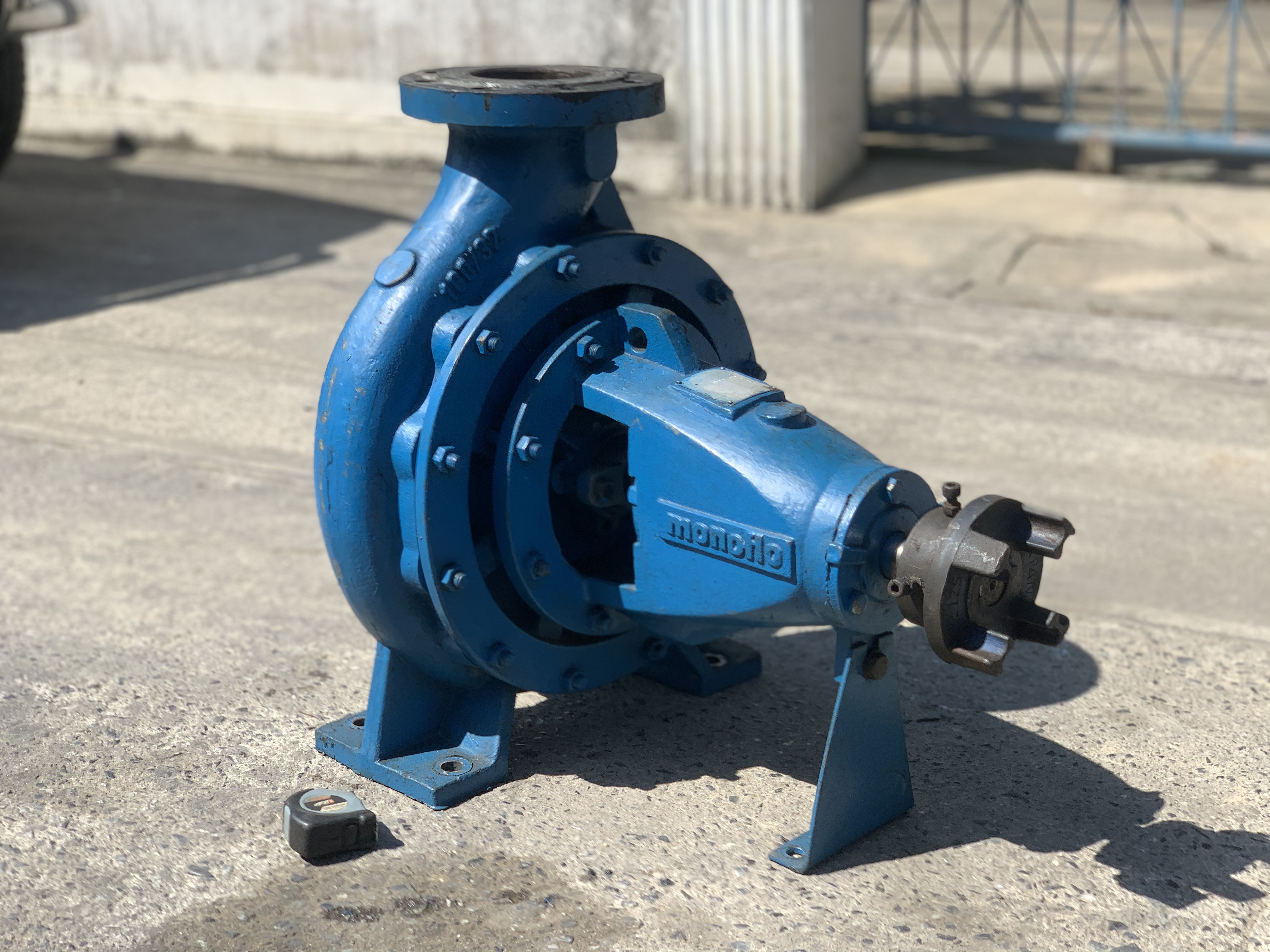 ขายหัวปั๊มน้ำหอยโข่ง Monoflo Pump ขนาดเข้า 5นิ้ว ออก 4นิ้ว ใบพัดทองเหลือง สภาพสวยใหม่มาก หมุนนิ่ม พร้อมใช้งาน ราคา 17,500 บาท