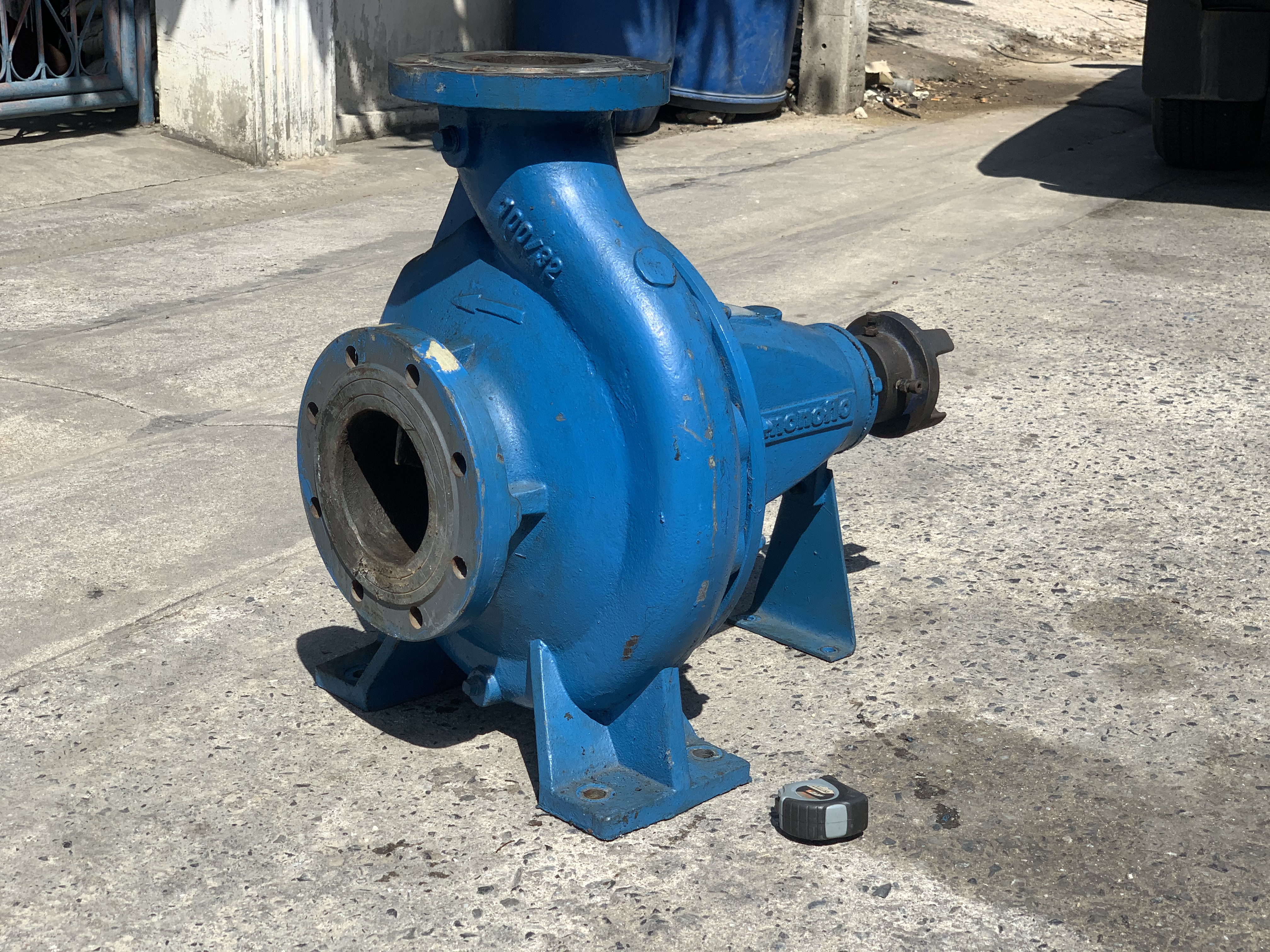 ขายหัวปั๊มน้ำหอยโข่ง Monoflo Pump ขนาดเข้า 5นิ้ว ออก 4นิ้ว ใบพัดทองเหลือง สภาพสวยใหม่มาก หมุนนิ่ม พร้อมใช้งาน ราคา 17,500 บาท