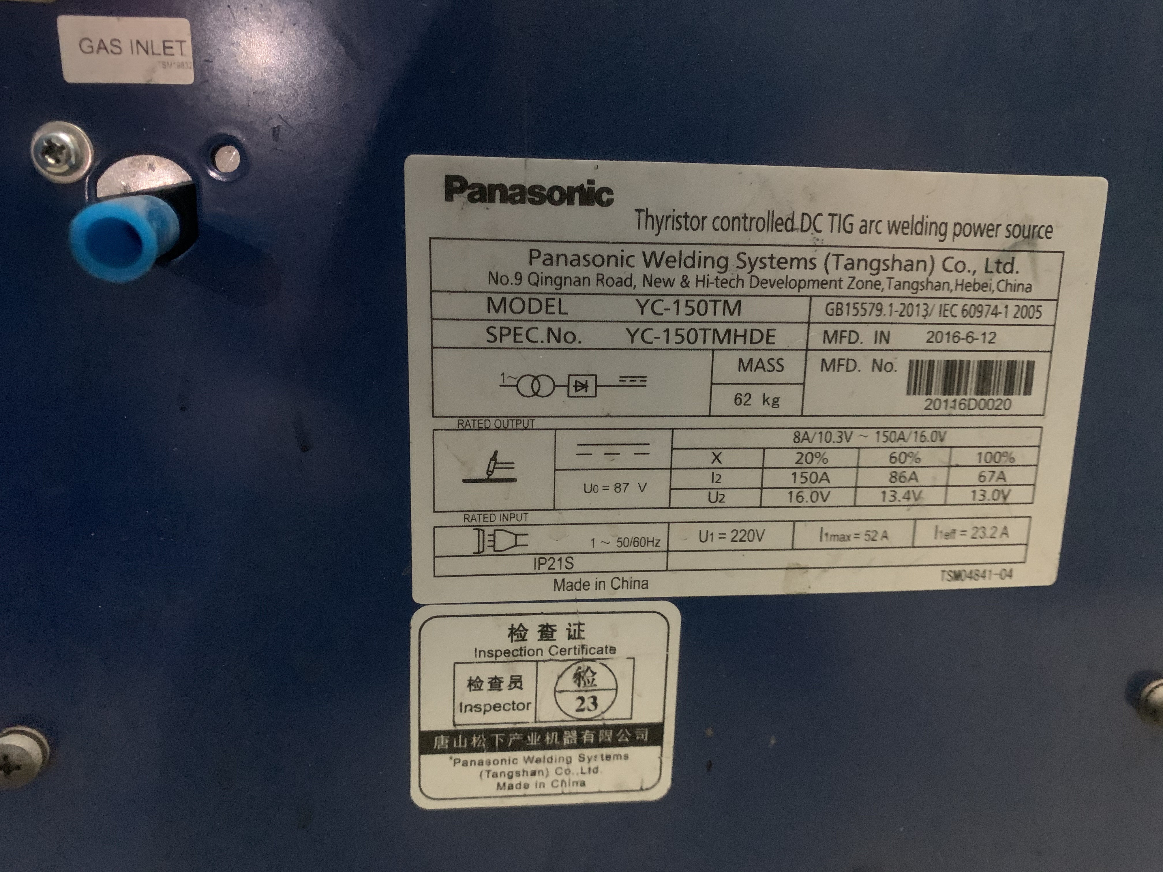 ขายตู้เชื่อมอาร์กอน Pana tig mini 150 220V ไฟบ้าน สภาพสวยใหม่มาก ออกโรงงาน อุปกรณ์สายเชื่อมครบ (ไม่ม ขายตู้เชื่อมอาร์กอน Pana tig mini 150 220V ไฟบ้าน สภาพสวยใหม่มาก ออกโรงงาน อุปกรณ์สายเชื่อมครบ (ไม่ม