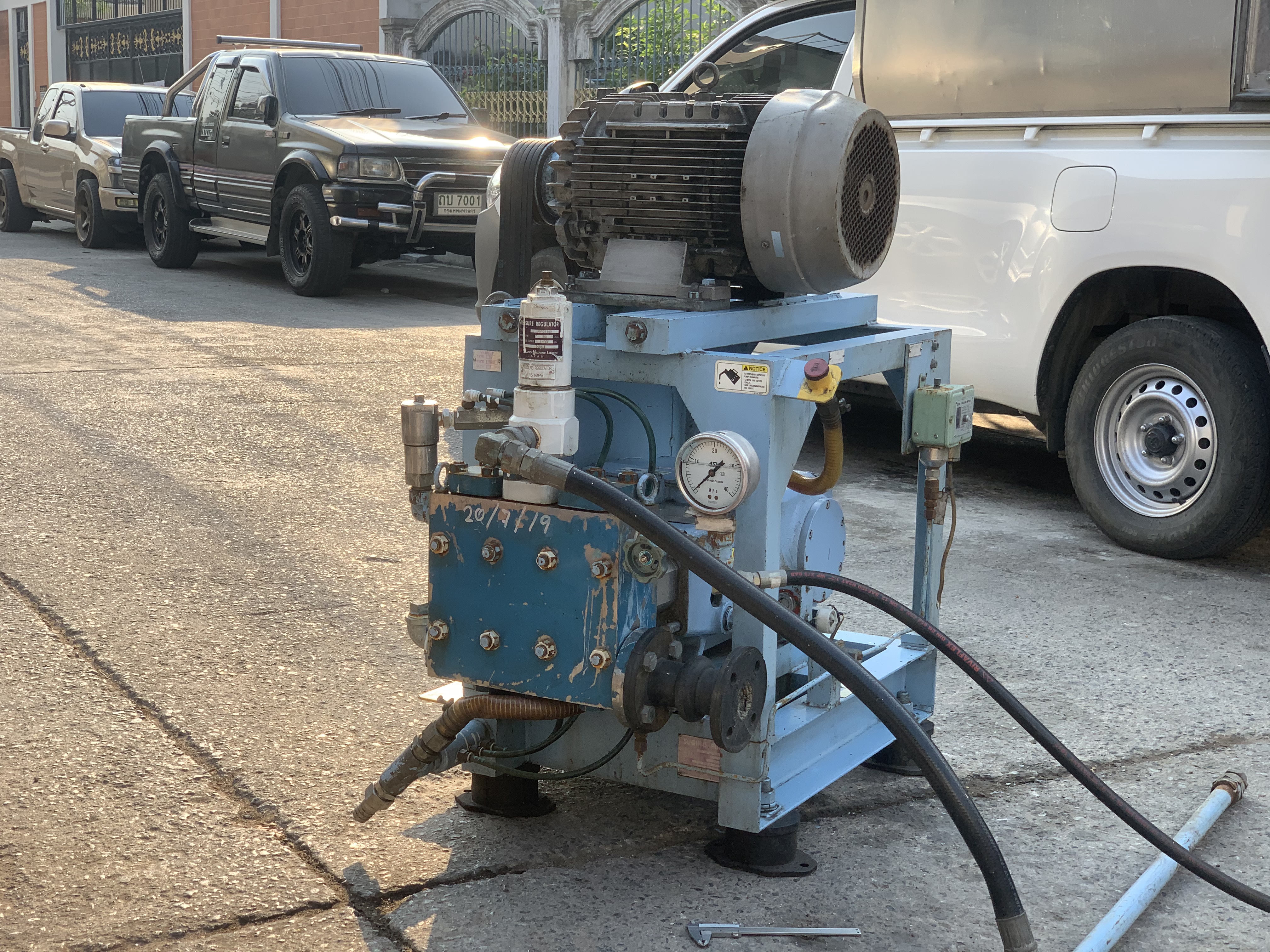 ขายชุดปั๊มฉีดน้ำแรงดันสูง Jet Pump Sugino Pump 10HP. 220/380V เก่าญี่ปุ่น made in Japan สภาพสวยเดิมๆ อุปกรณ์ครบ พร้อมใช้งาน ขายชุดปั๊มฉีดน้ำแรงดันสูง Jet Pump Sugino Pump 10HP. 220/380V เก่าญี่ปุ่น made in Japan สภาพสวยเดิมๆ อุปกรณ์ครบ พร้อมใช้งาน