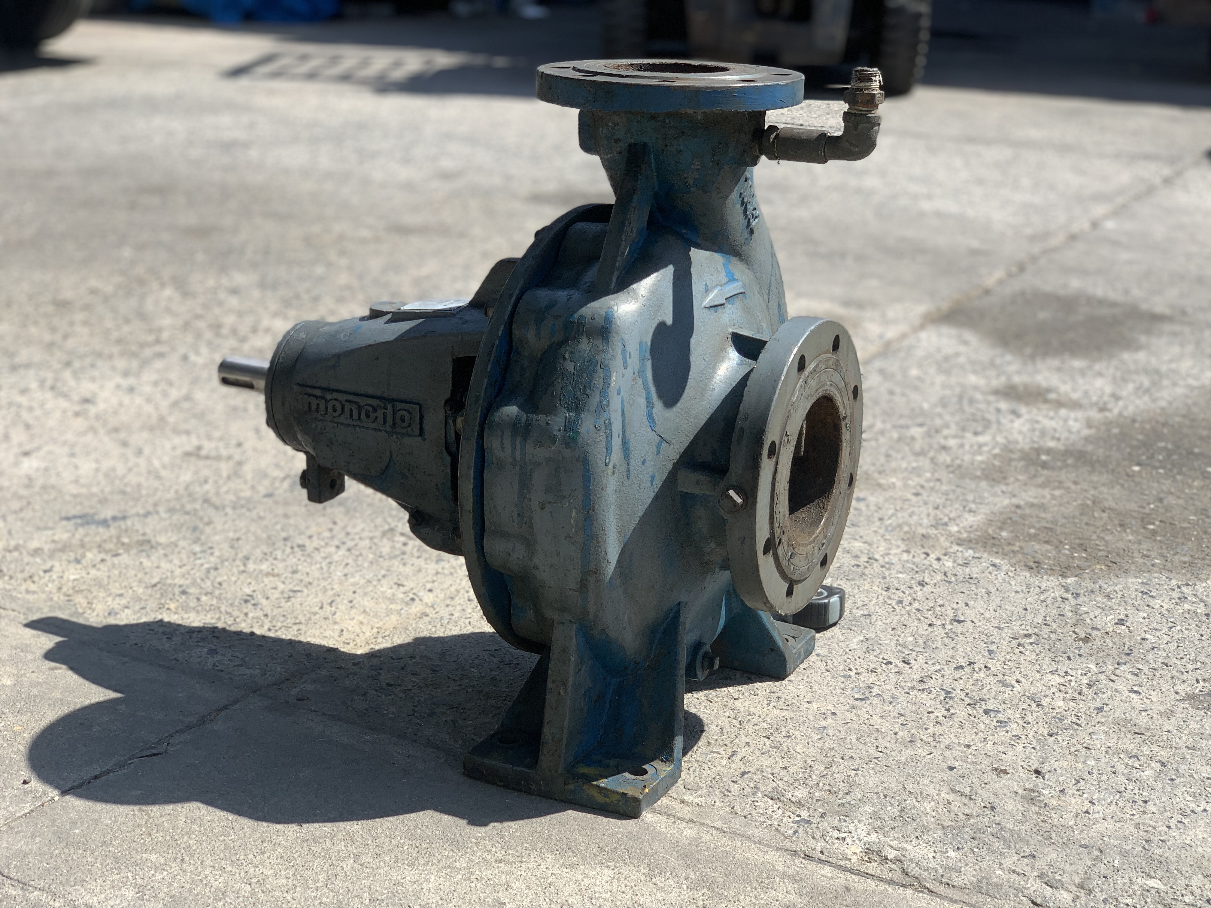 ขายหัวปั๊มน้ำหอยโข่ง Monoflo Pump ขนาดเข้า 5นิ้ว ออก 4นิ้ว ใบพัดทองเหลือง สภาพสวย หมุนนิ่ม พร้อมใช้งาน ขายหัวปั๊มน้ำหอยโข่ง Monoflo Pump ขนาดเข้า 5นิ้ว ออก 4นิ้ว ใบพัดทองเหลือง สภาพสวย หมุนนิ่ม พร้อมใช้งาน