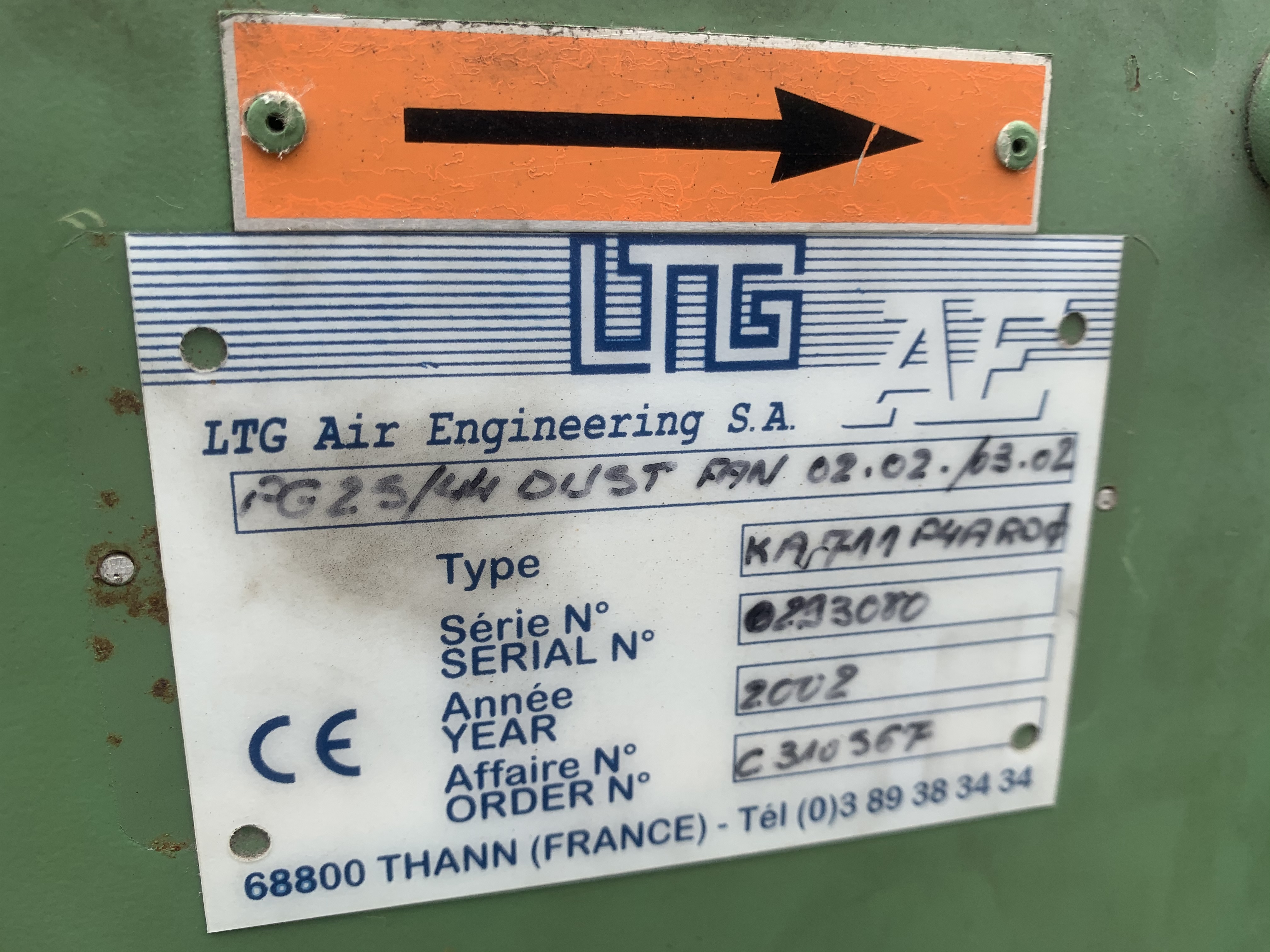 ขายชุดพัดลม-โบลเวอร์แรงดันสูง LTG air engineering made in France มอเตอร์ Siemens 15HP. 2940rpm. 380V รุ่นใบใหญ่แรงดันสูง โครงสร้างแข็งแรง สภาพสวยใหม่มาก หมุนนิ่ม ส่งลมแรงมาก พร้อมใช้งาน มี 2ชุดครับ