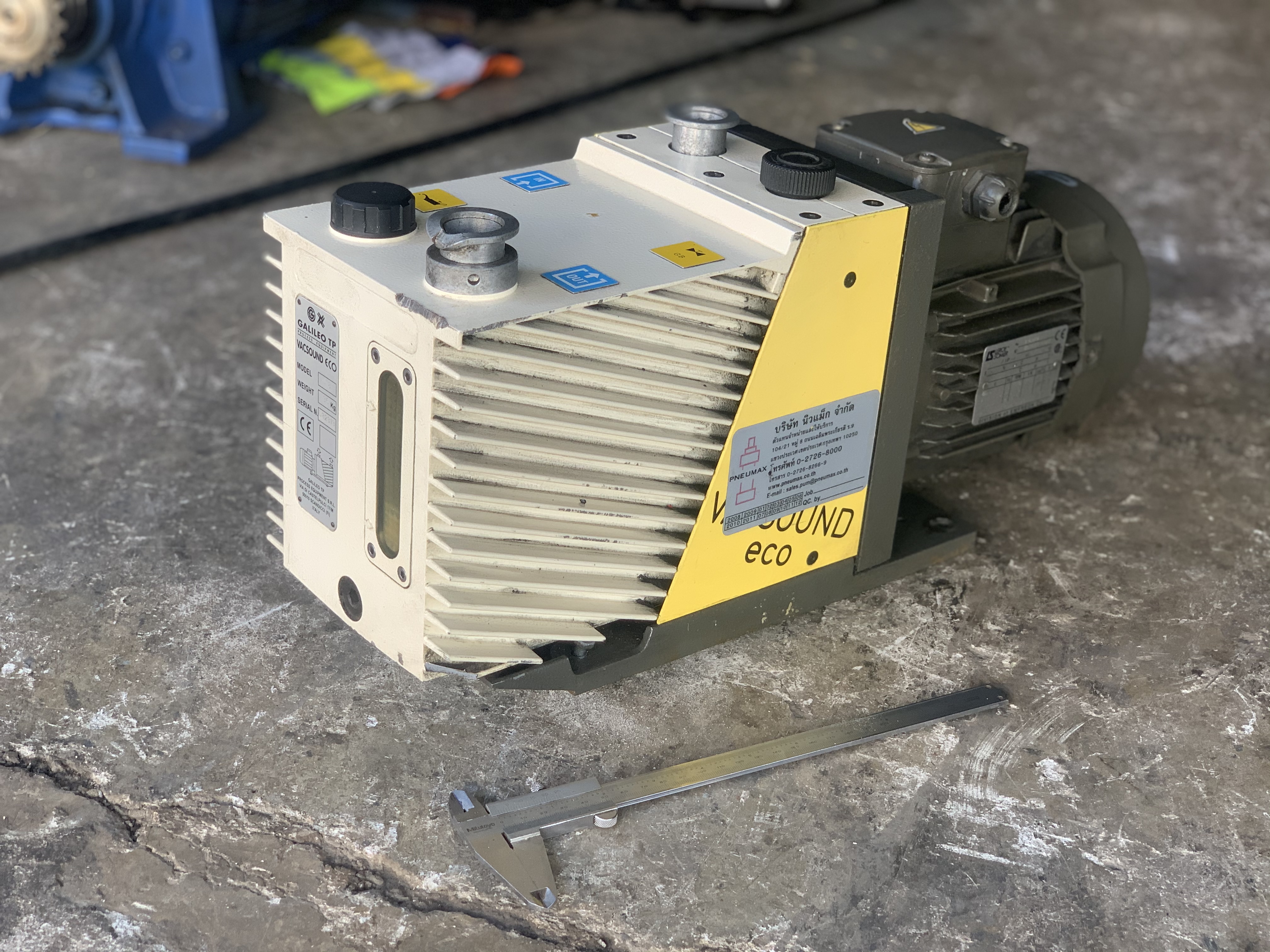 ขายปั๊มแวคคั่มสุญญากาศ Galileo TP 1HP. 220/380V made in Italy สภาพสวยใหม่มาก หมุนนิ่ม ดูดแรง พร้อมใช้งาน ราคา 6,800 บาท