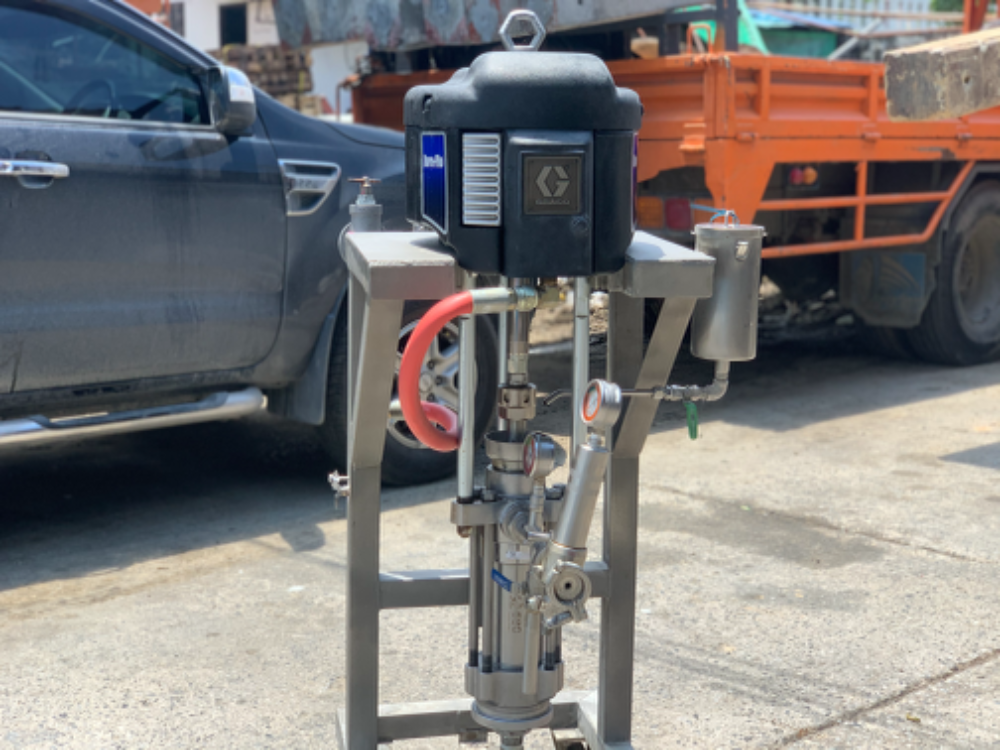 ขายชุดปั๊มลมพ่นสเปย์ Graco Dura-Flo NXT 3400 Air motor made in USA. รองรับงานหนักๆใช้งานต่อเนื่องได้ดี สภาพสวยอุปกรณ์ครบ ขายชุดปั๊มลมพ่นสเปย์ Graco Dura-Flo NXT 3400 Air motor made in USA. รองรับงานหนักๆใช้งานต่อเนื่องได้ดี สภาพสวยอุปกรณ์ครบ