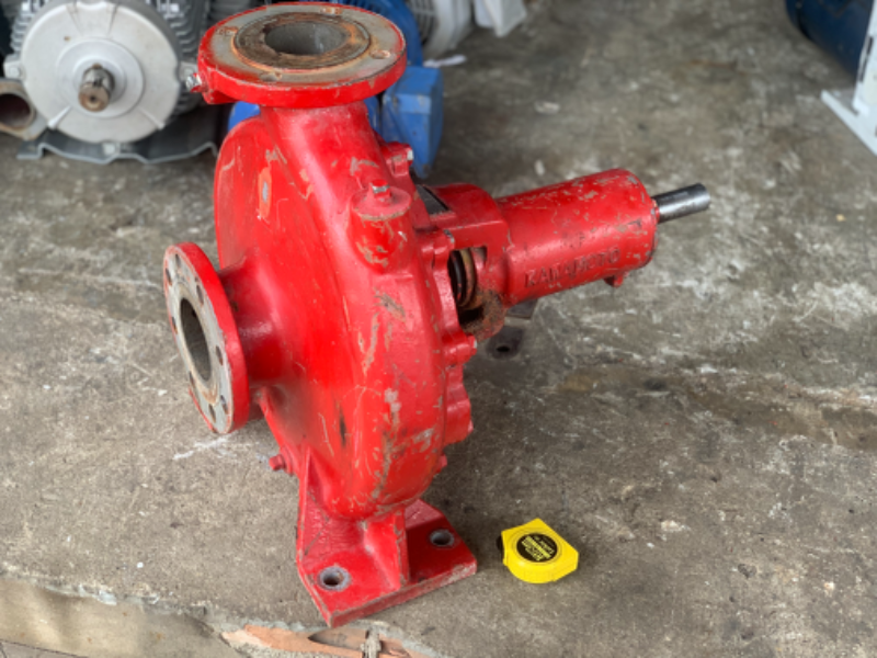 ขายหัวปั๊มน้ำหอยโข่ง Kawamoto Pump GEM 80x65 5G-4M11 ใบพัดเหล็กหล่อ ขนาดเข้า 3นิ้ว ออก 2.5นิ้ว สภาพสวย ขายหัวปั๊มน้ำหอยโข่ง Kawamoto Pump GEM 80x65 5G-4M11 ใบพัดเหล็กหล่อ ขนาดเข้า 3นิ้ว ออก 2.5นิ้ว สภาพสวย