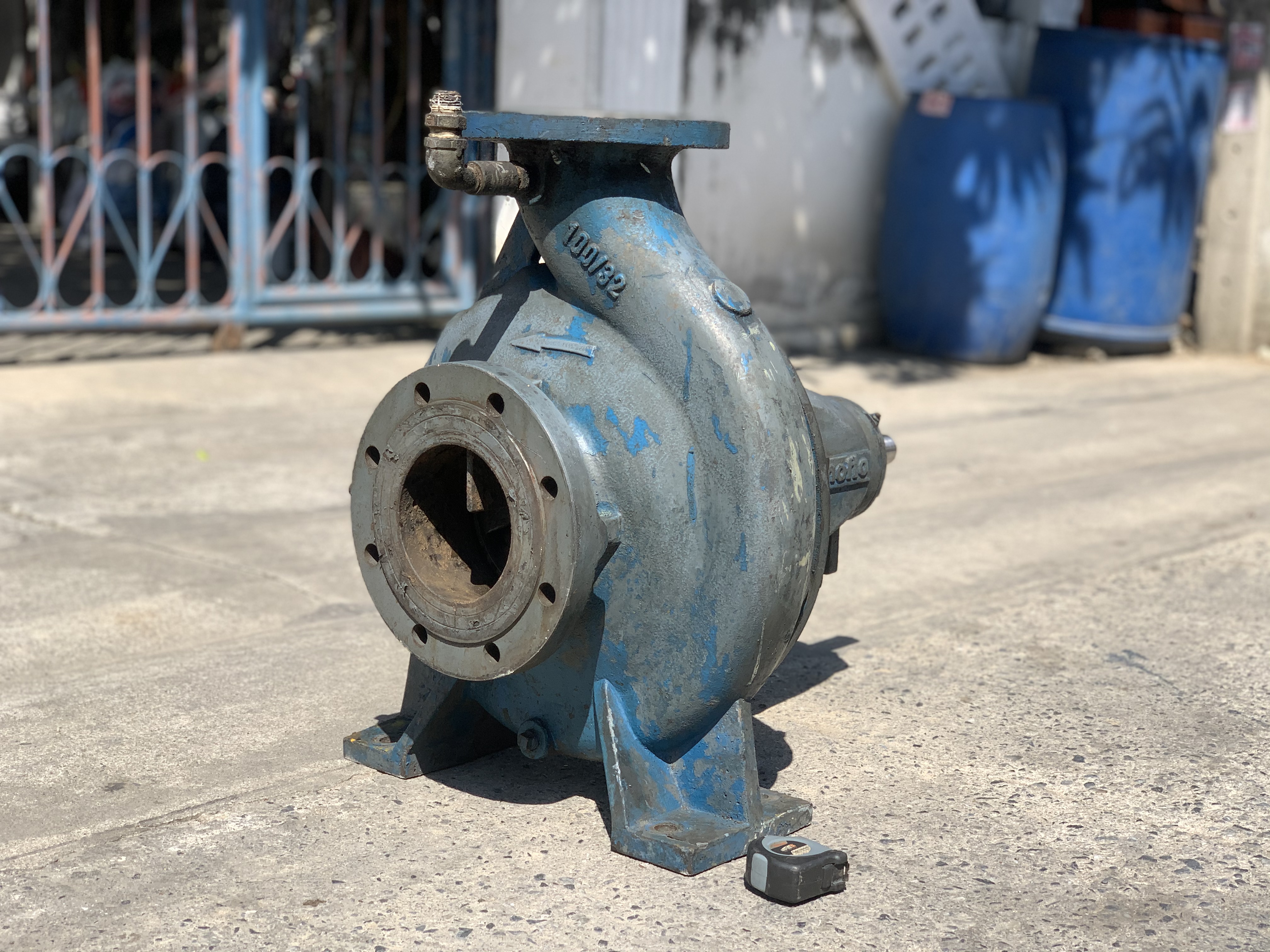 ขายหัวปั๊มน้ำหอยโข่ง Monoflo Pump ขนาดเข้า 5นิ้ว ออก 4นิ้ว ใบพัดทองเหลือง สภาพสวย หมุนนิ่ม พร้อมใช้งาน