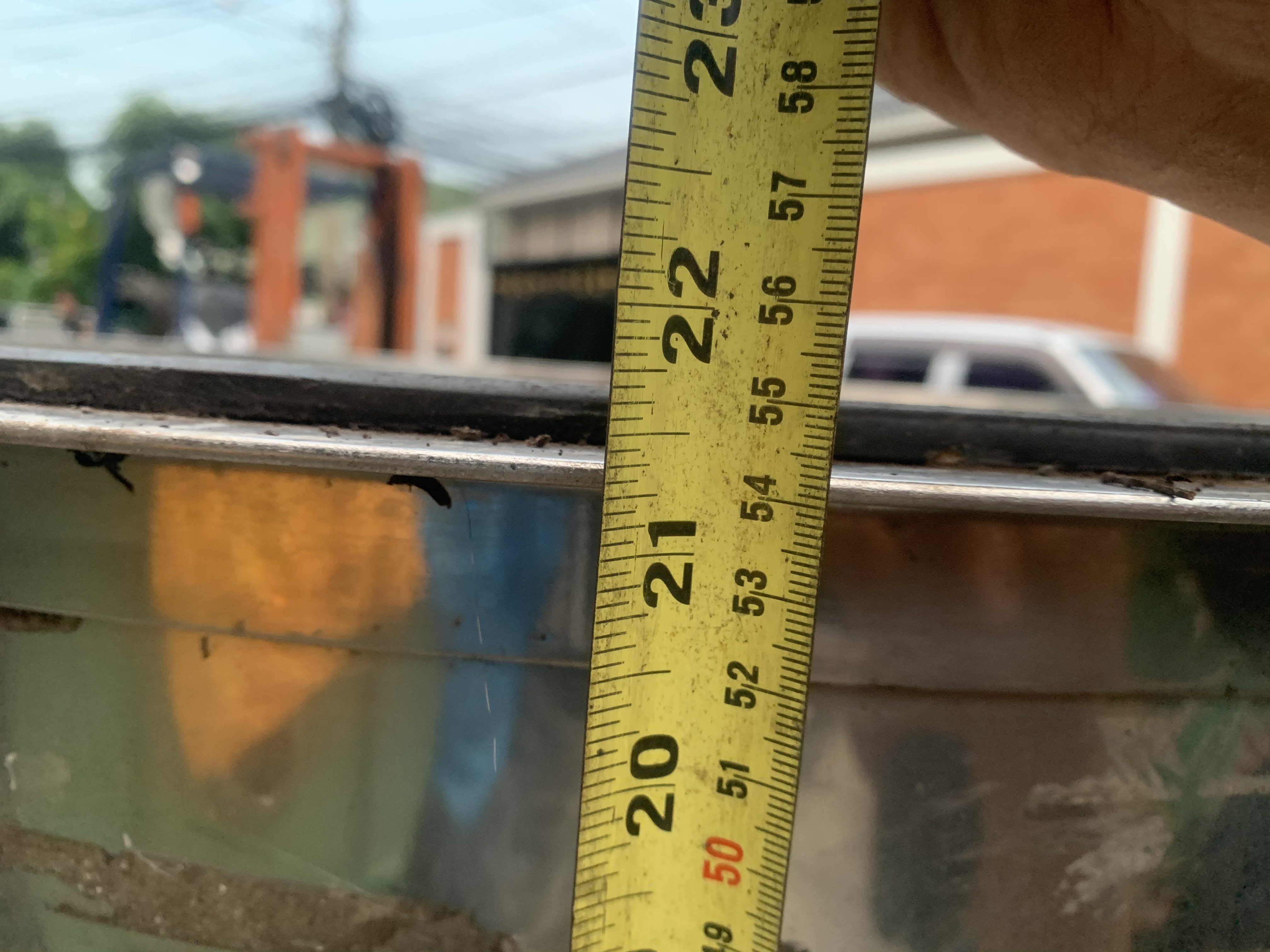 ขายถังกวน-ถังผสม พร้อมใบกวนสแตนเลส ชุดมอเตอร์เกียร์ Cycrodrive Sumitomo 5HP. 380V อัตราทด 1:17 made in Japan สภาพสวย โครงสร้างแข็งแรง พร้อมใช้งาน