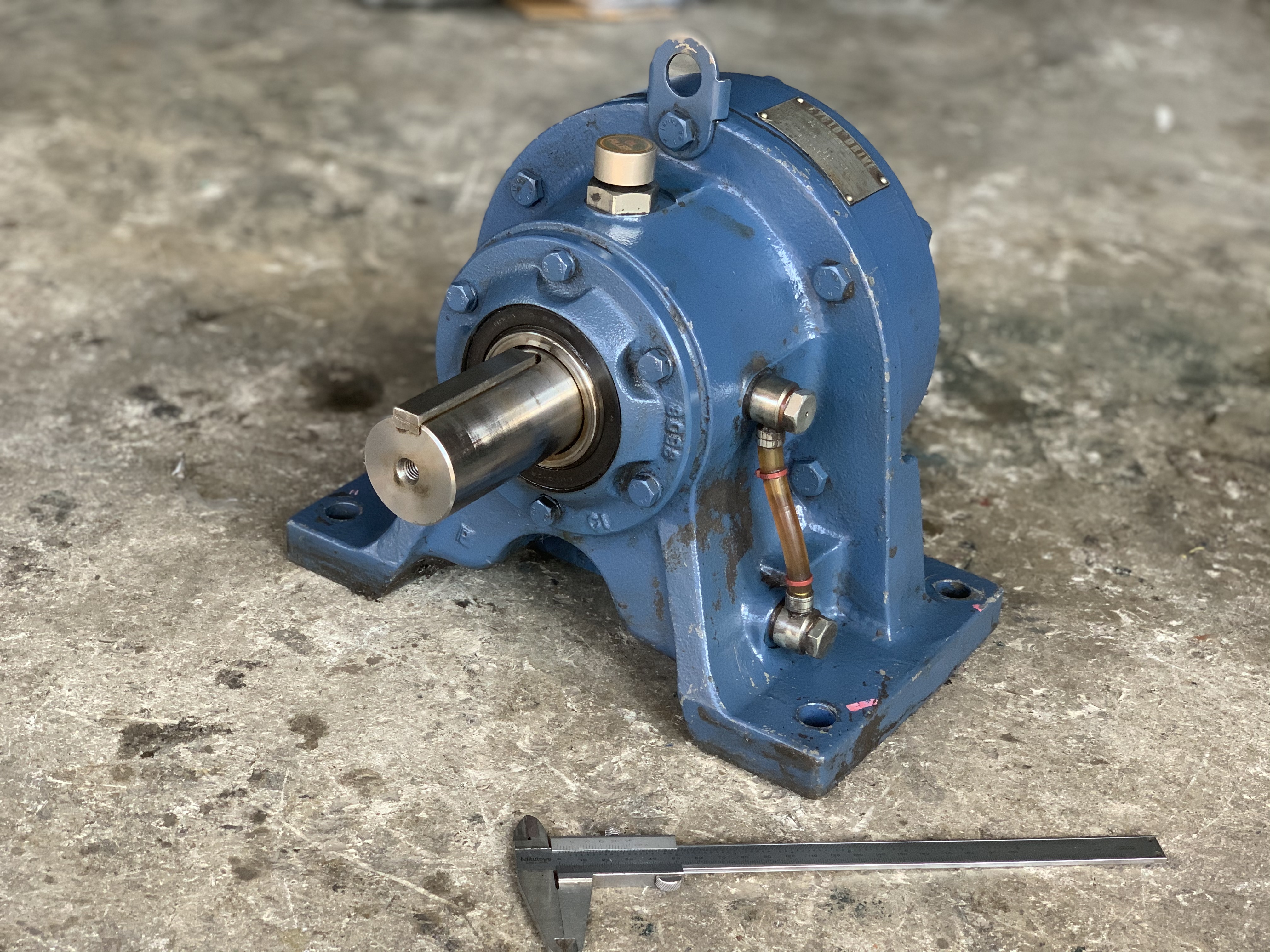 ขายหัวเกียร์ทดรอบ Cycrodrive Sumitomo อัตราทด 1:21 made in Japan สภาพสวยใหม่มาก หมุนนิ่ม แรงบิดเยอะ พร้อมใช้งาน ราคา 7,800 บาท