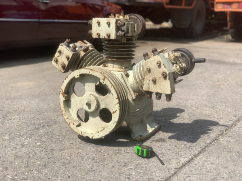 ขายหัวปั๊มลม Puma แบบ 3สูบ ขนาด 15แรงม้า สภาพดี หมุนนิ่ม พร้อมใช้งาน