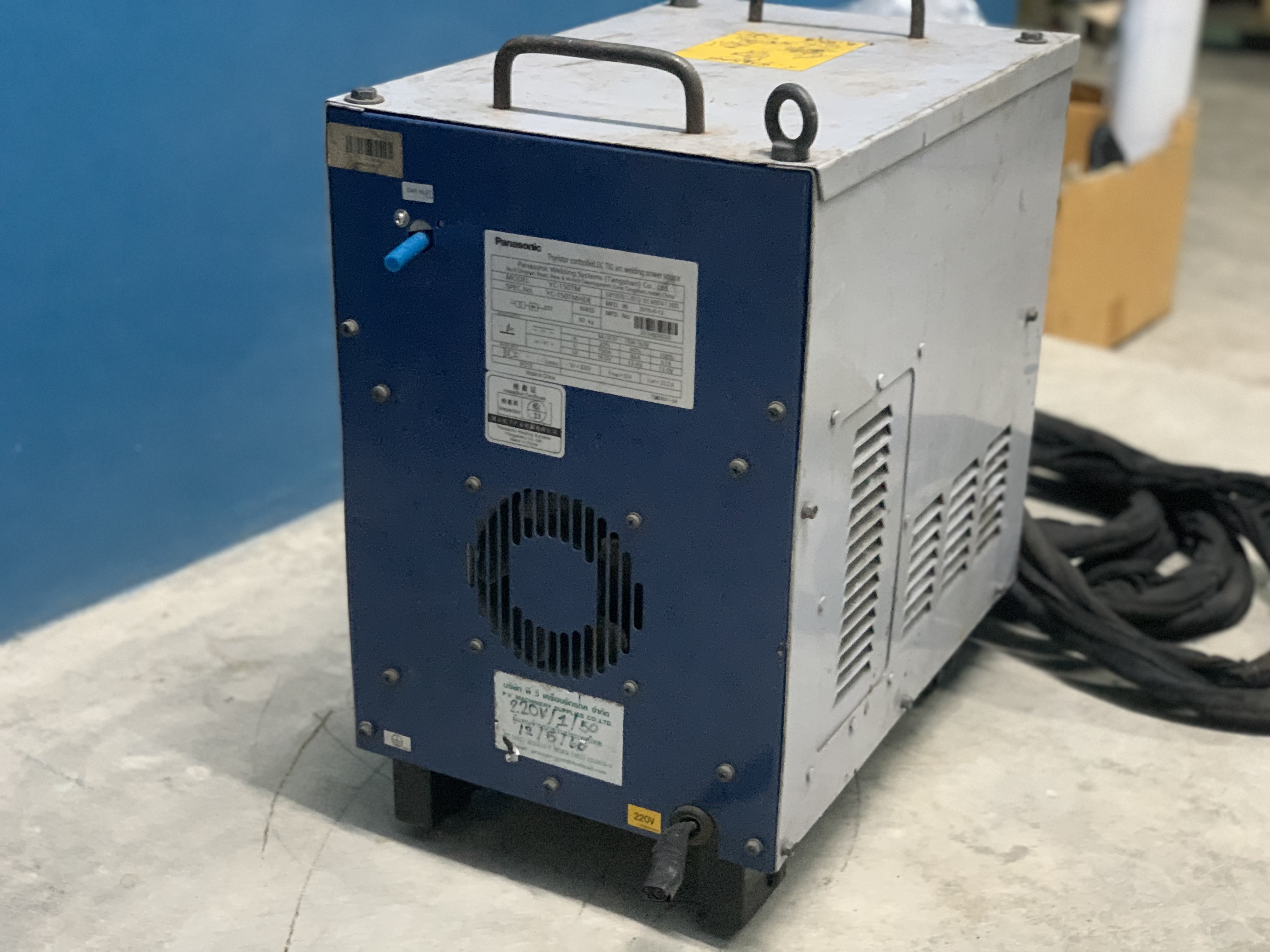 ขายตู้เชื่อมอาร์กอน Pana tig mini 150 220V ไฟบ้าน สภาพสวยใหม่มาก ออกโรงงาน อุปกรณ์สายเชื่อมครบ (ไม่ม ขายตู้เชื่อมอาร์กอน Pana tig mini 150 220V ไฟบ้าน สภาพสวยใหม่มาก ออกโรงงาน อุปกรณ์สายเชื่อมครบ (ไม่ม