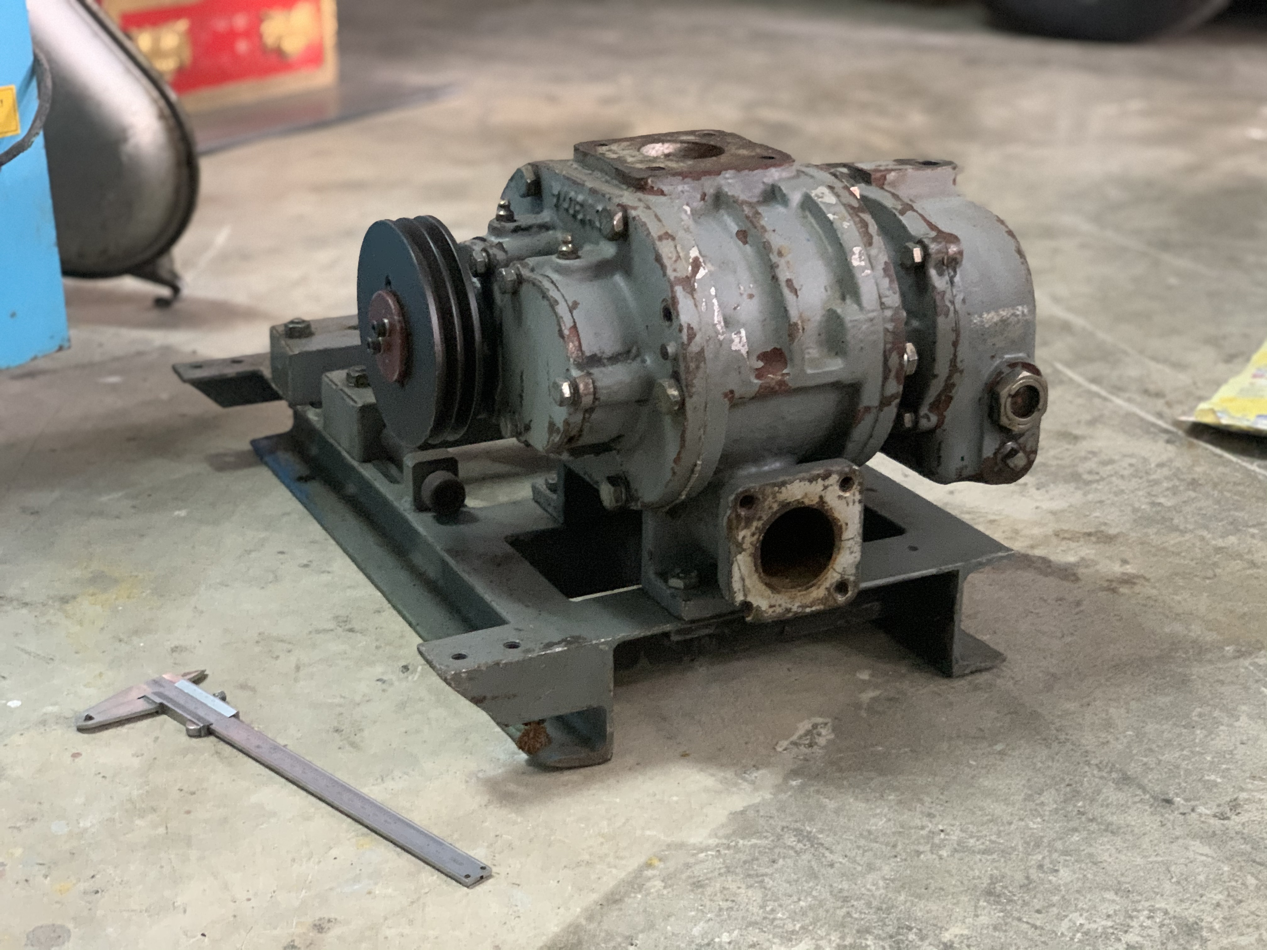 ขายรูทโบลเวอร์อัดอากาศ SSR root blower ขนาดท่อ 2นิ้ว made in Japan สภาพสวยเดิมๆ หมุนนิ่ม พร้อมใช้งาน ขายรูทโบลเวอร์อัดอากาศ SSR root blower ขนาดท่อ 2นิ้ว made in Japan สภาพสวยเดิมๆ หมุนนิ่ม พร้อมใช้งาน