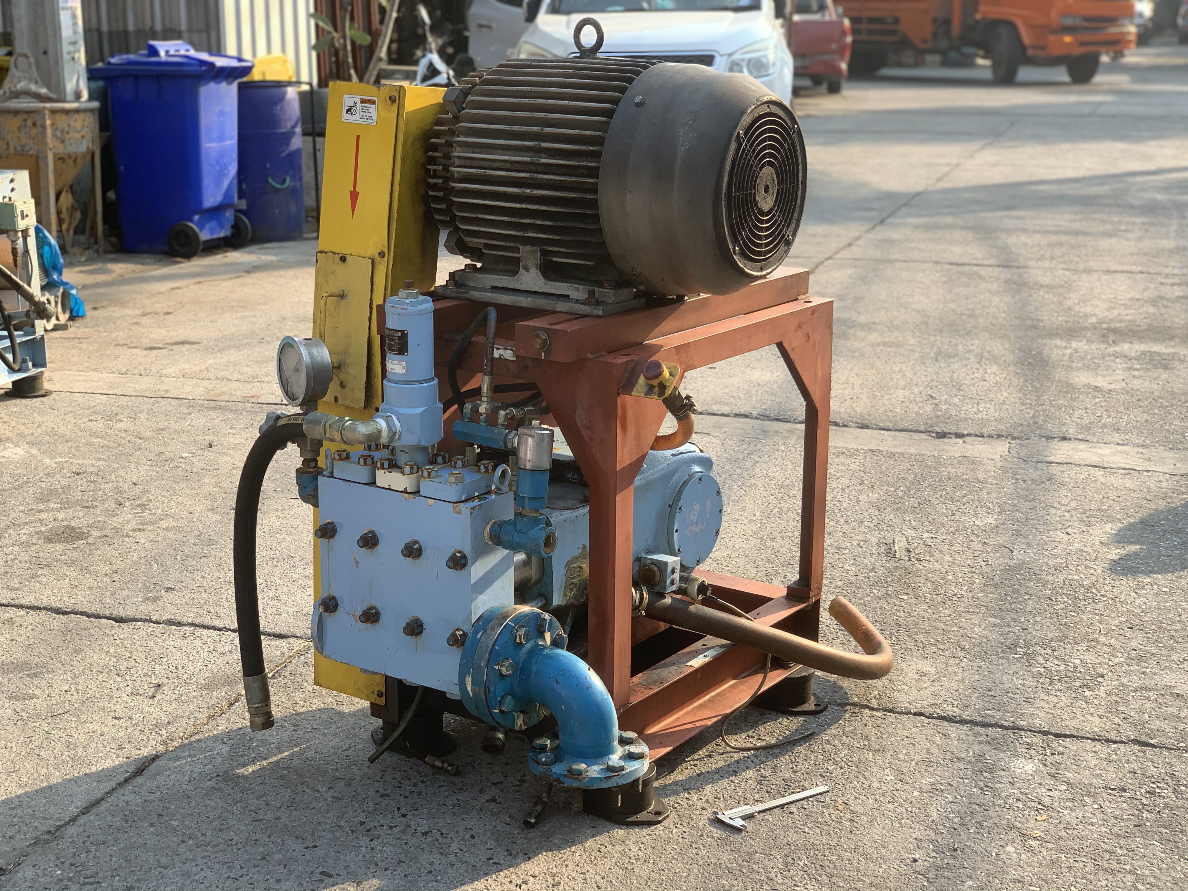 ขายชุดปั๊มฉีดน้ำแรงดันสูง Jet Pump Sugino Pump 30HP. 220/380V เก่าญี่ปุ่น made in Japan สภาพสวยเดิมๆ อุปกรณ์ครบ พร้อมใช้งาน