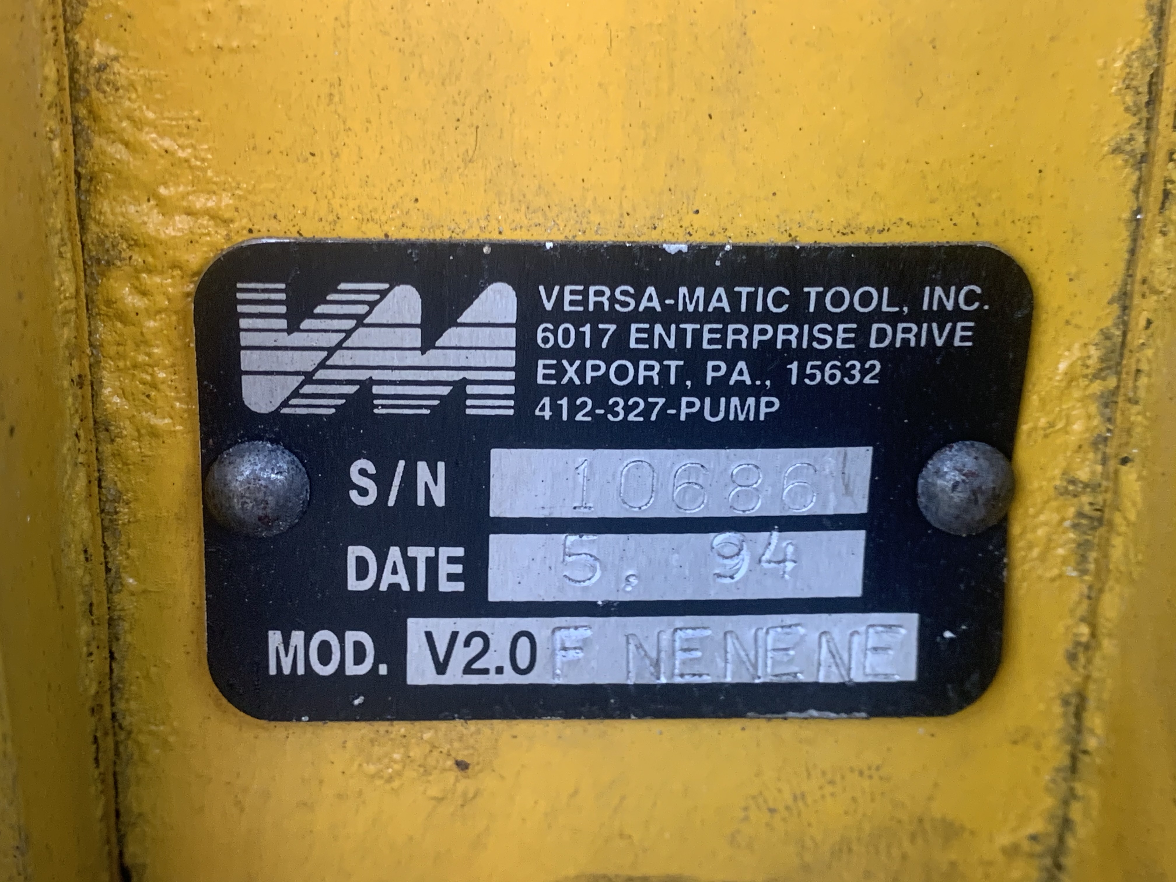 ขายปั๊มไดอะแฟรม Versa-matic USA. ขนาด 2นิ้ว สภาพสวยใหม่มาก หายาก ดูดแรง พร้อมใช้งาน ราคา 12,000 บาท