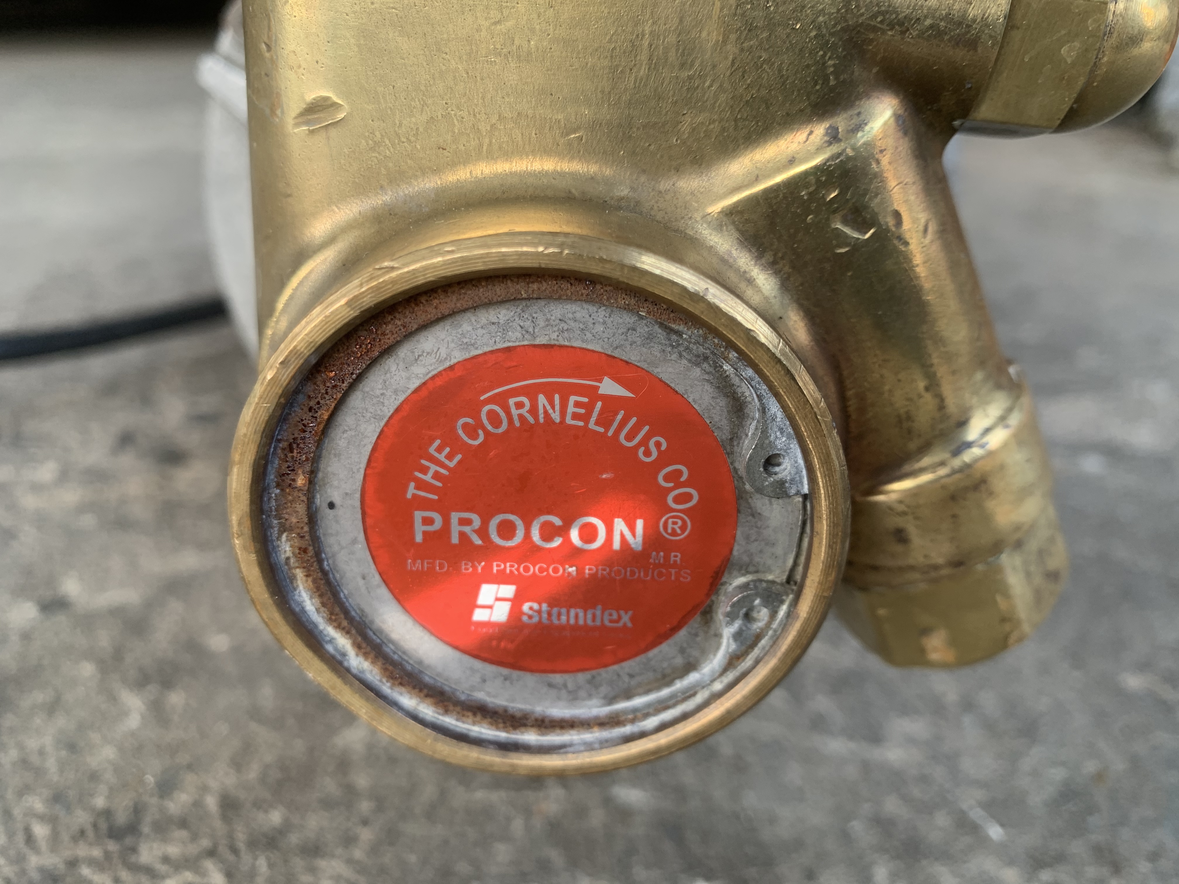 ขายปั๊ม Procon pump made in USA. ขนาด 1/3HP. 220V ไฟบ้าน หายาก หัวปั๊มทองเหลือง ใช้ในงานอุตสาหกรรมอาหาร หรือน้ำร้อนต่างๆ งานพ่นละอองน้ำ ระบบงานหล่อเย็น