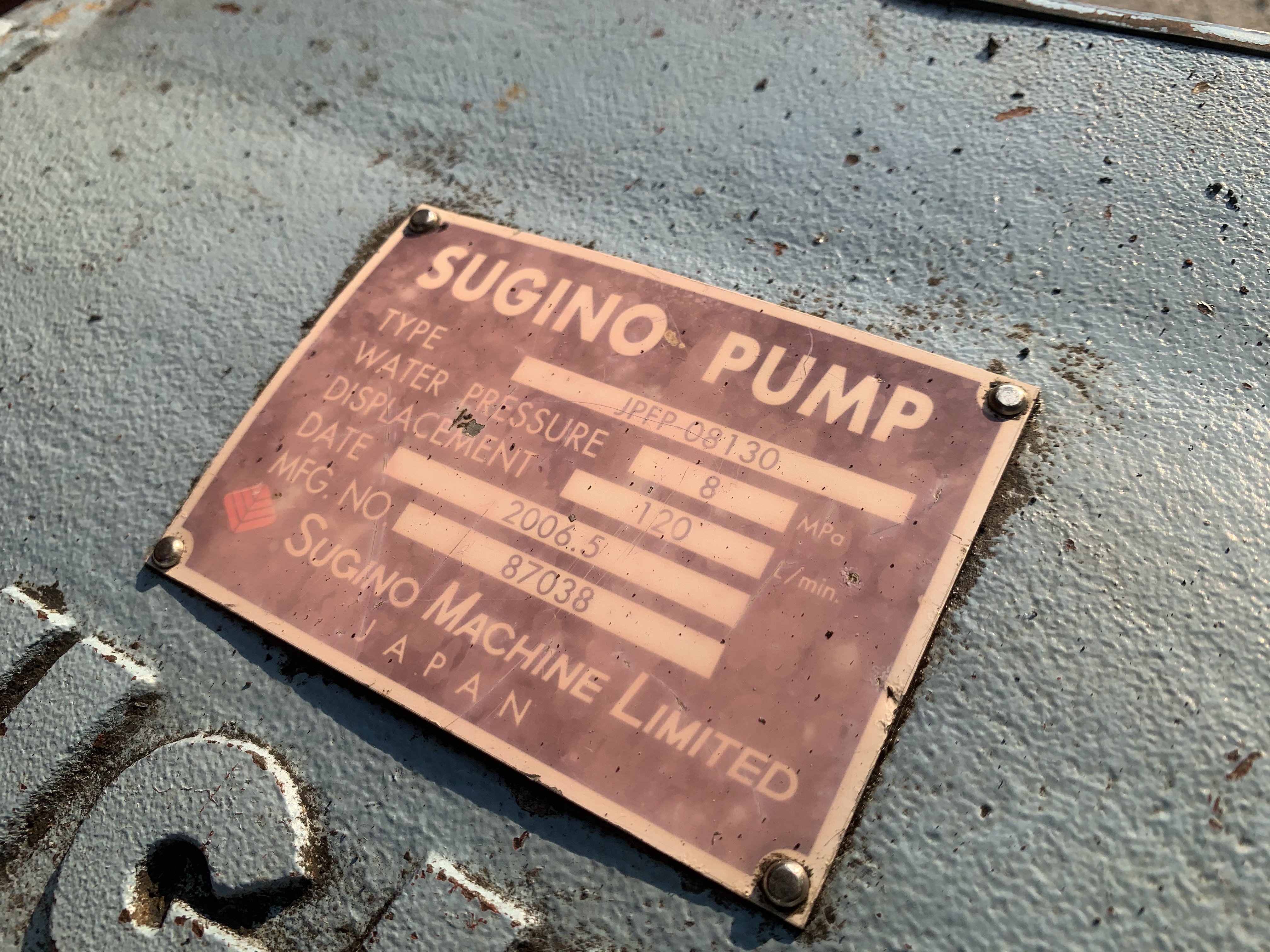 ขายชุดปั๊มฉีดน้ำแรงดันสูง Jet Pump Sugino Pump 30HP. 220/380V เก่าญี่ปุ่น made in Japan สภาพสวยเดิมๆ อุปกรณ์ครบ พร้อมใช้งาน ขายชุดปั๊มฉีดน้ำแรงดันสูง Jet Pump Sugino Pump 30HP. 220/380V เก่าญี่ปุ่น made in Japan สภาพสวยเดิมๆ อุปกรณ์ครบ พร้อมใช้งาน