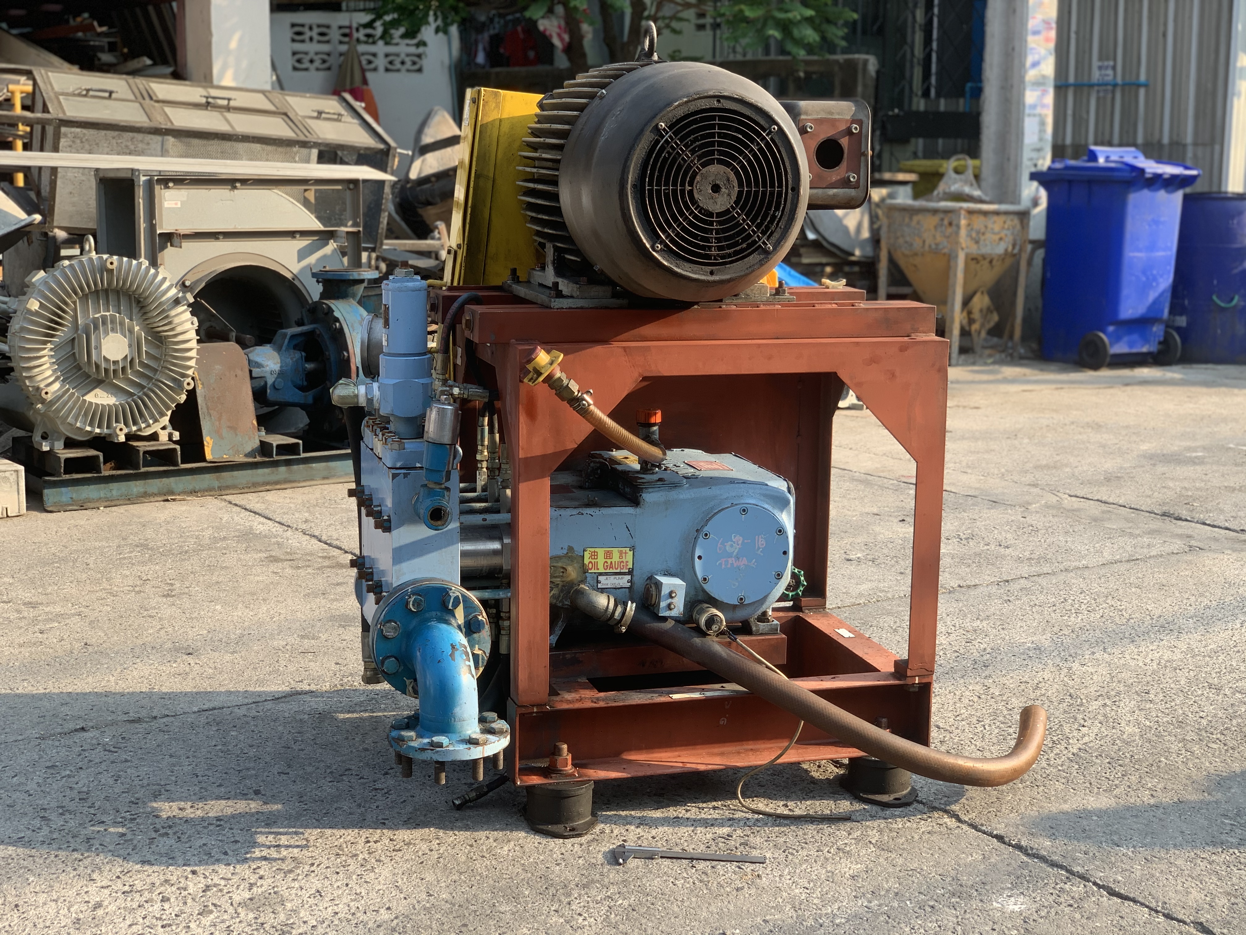 ขายชุดปั๊มฉีดน้ำแรงดันสูง Jet Pump Sugino Pump 30HP. 220/380V เก่าญี่ปุ่น made in Japan สภาพสวยเดิมๆ อุปกรณ์ครบ พร้อมใช้งาน ขายชุดปั๊มฉีดน้ำแรงดันสูง Jet Pump Sugino Pump 30HP. 220/380V เก่าญี่ปุ่น made in Japan สภาพสวยเดิมๆ อุปกรณ์ครบ พร้อมใช้งาน