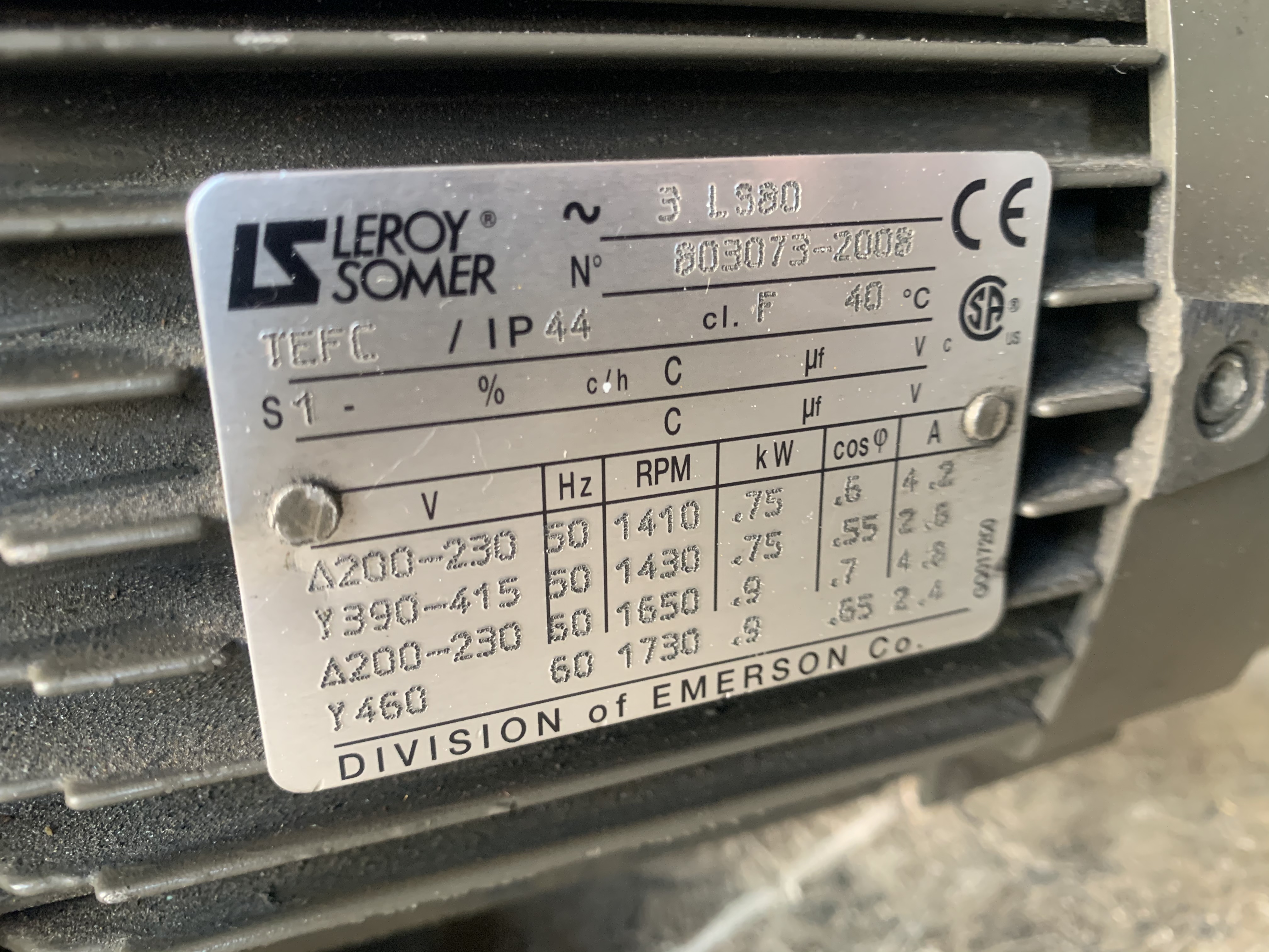 ขายปั๊มแวคคั่มสุญญากาศ Galileo TP 1HP. 220/380V made in Italy สภาพสวยใหม่มาก หมุนนิ่ม ดูดแรง พร้อมใช้งาน ราคา 6,800 บาท