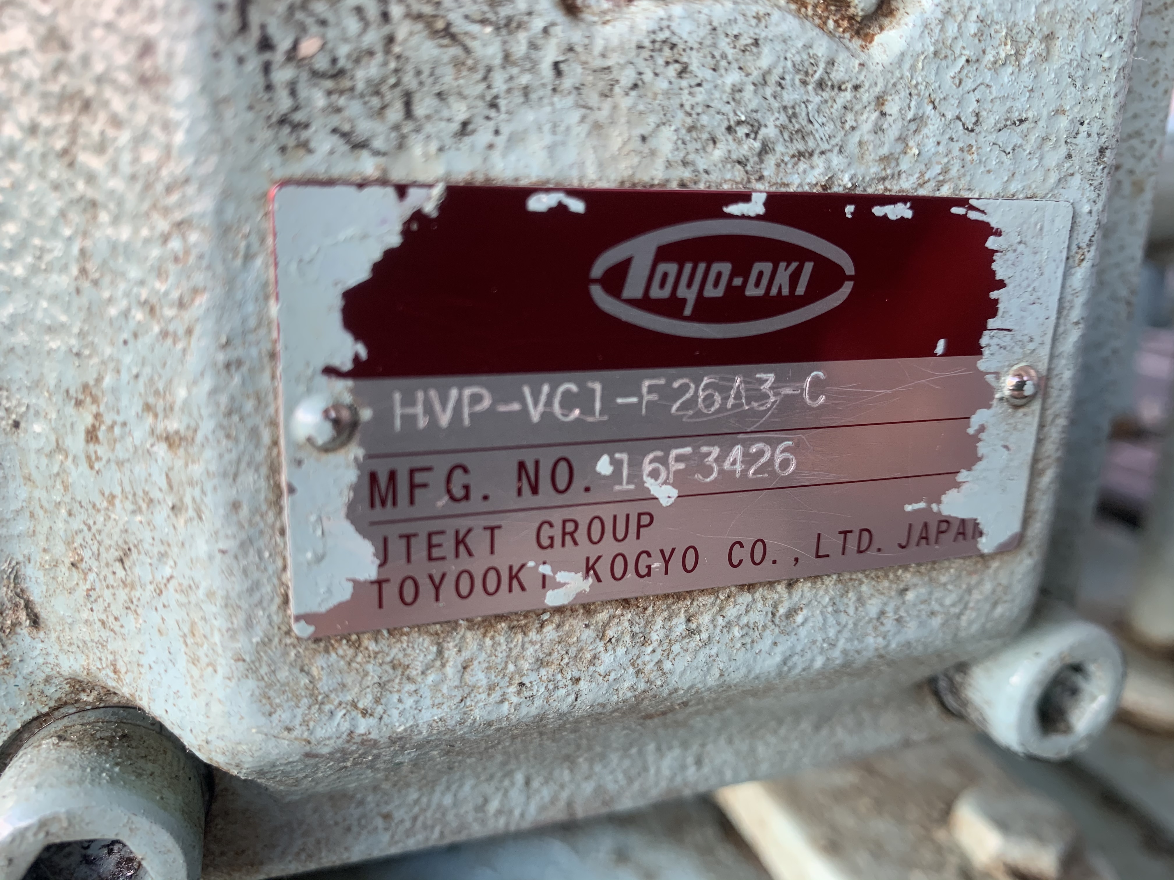 ขายชุดปั๊มน้ำมันไฮโดรลิค Toyo-Oki ขนาด 2HP. 380V สภาพสวยเดิมๆ หมุนนิ่ม พร้อมใช้งาน ราคา 8,800 บาท ขายชุดปั๊มน้ำมันไฮโดรลิค Toyo-Oki ขนาด 2HP. 380V สภาพสวยเดิมๆ หมุนนิ่ม พร้อมใช้งาน ราคา 8,800 บาท