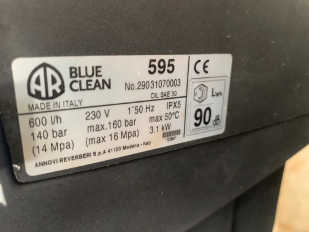 *** ของใหม่เก่าเก็บ*** เครื่องฉีดน้ำแรงดันสูง AR Annovi Reverberi ขนาด 4.1HP. และ 2.2HP. 220V ไฟบ้าน