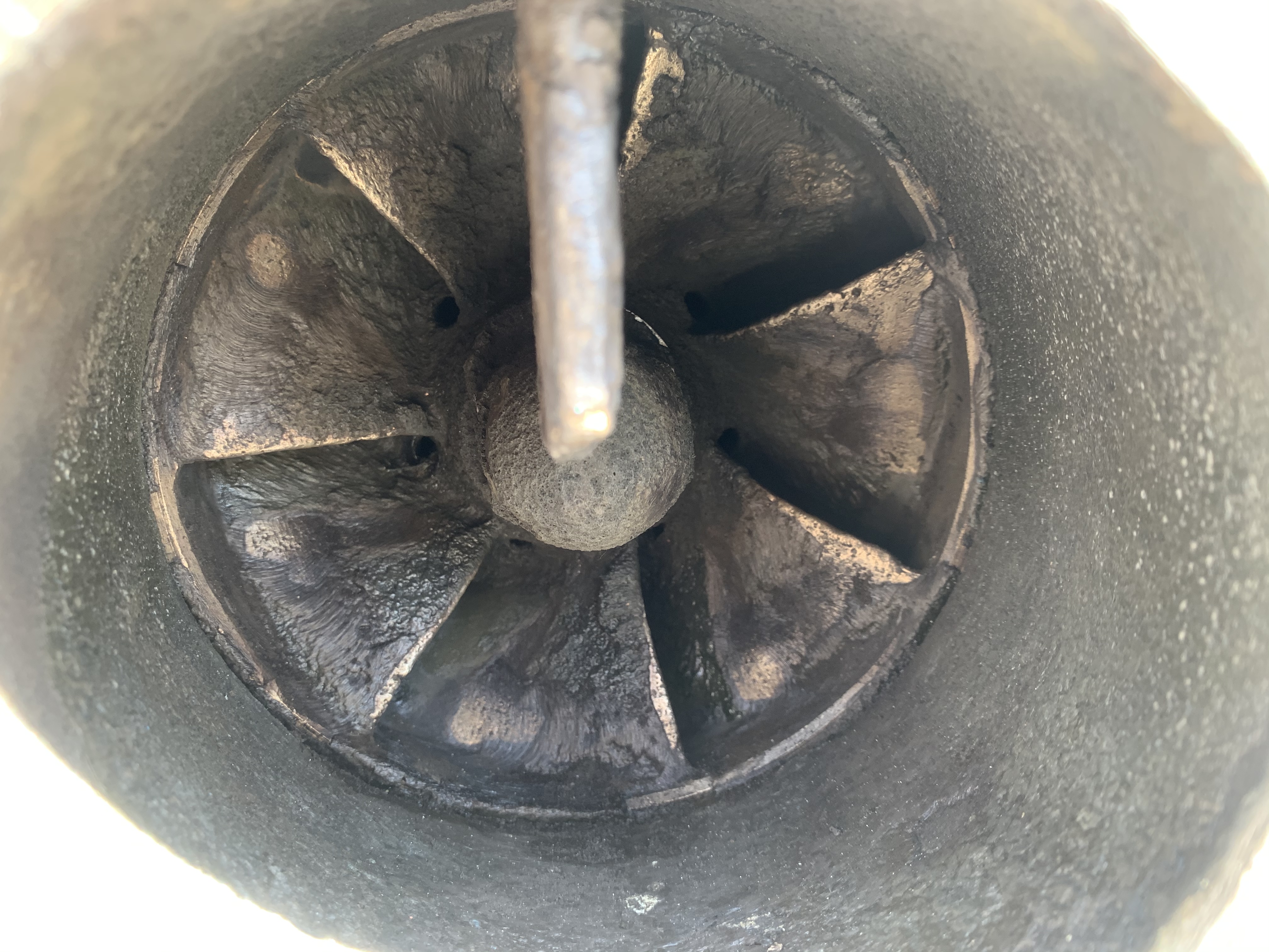 ขายหัวปั๊มน้ำหอยโข่ง Monoflo Pump ขนาดเข้า 5นิ้ว ออก 4นิ้ว ใบพัดทองเหลือง สภาพสวยใหม่มาก หมุนนิ่ม พร้อมใช้งาน ราคา 17,500 บาท