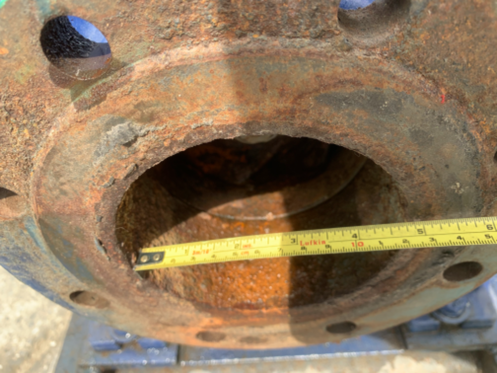 ขายปั๊มน้ำหอยโข่ง Calpeda N4 100-315A made in Italy ขนาดเข้า 5นิ้ว ออก 4นิ้ว ใบพัดเหล็กหล่อ พร้อมมอเตอร์ Mitsubishi 25HP. 380V สภาพสวยเดิมๆ หมุนนิ่ม พร้อมใช้งาน