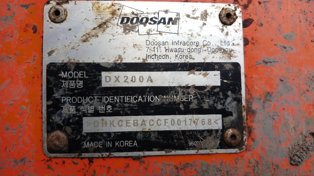 ขาย Doosan DX200 A