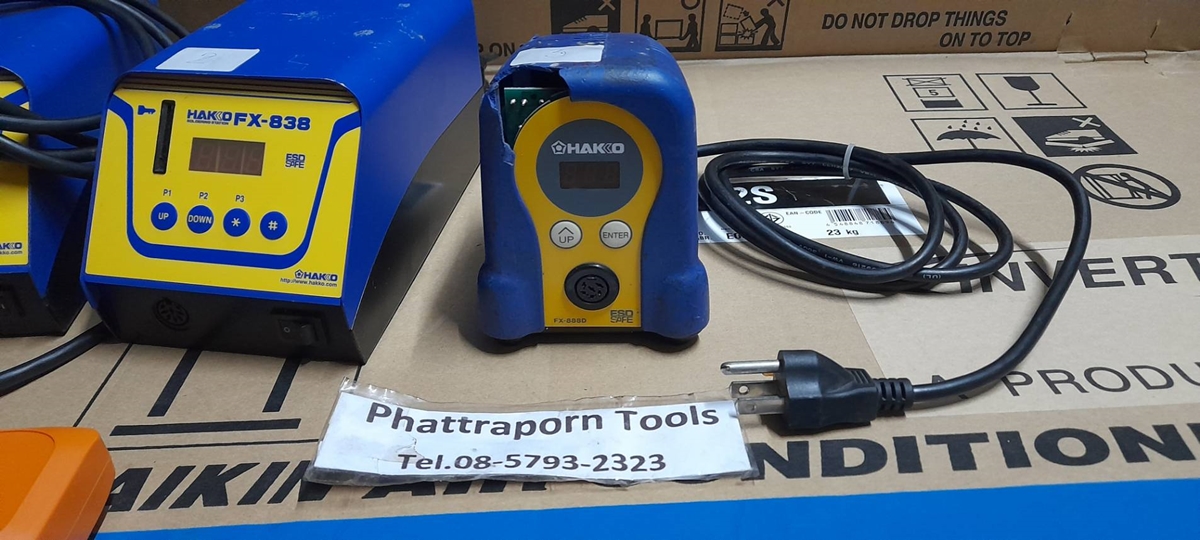 แท่นควบคุมอุณภูมิสำหรับหัวแร้ง Hakko 838 Hakko888 power supply แท่นควบคุมอุณภูมิสำหรับหัวแร้ง Hakko 838 Hakko888 power supply