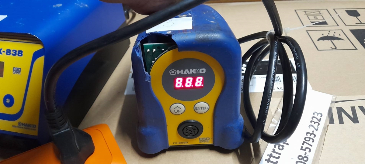 แท่นควบคุมอุณภูมิสำหรับหัวแร้ง Hakko 838 Hakko888 power supply แท่นควบคุมอุณภูมิสำหรับหัวแร้ง Hakko 838 Hakko888 power supply