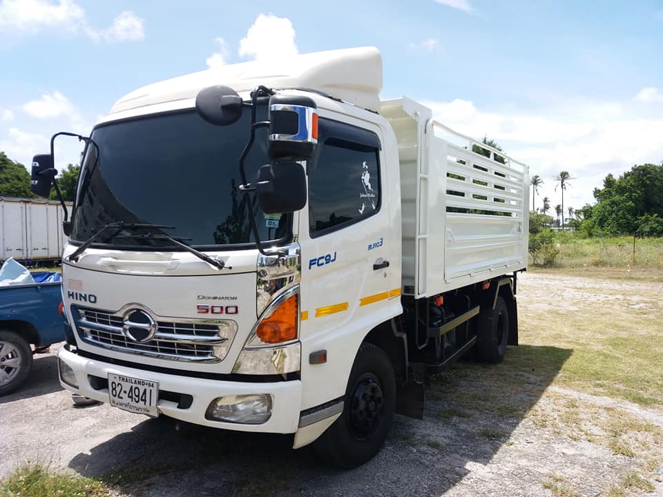 HINO 175 ดั้ม ปี 61  จัดได้จัดฟรีดาวน์