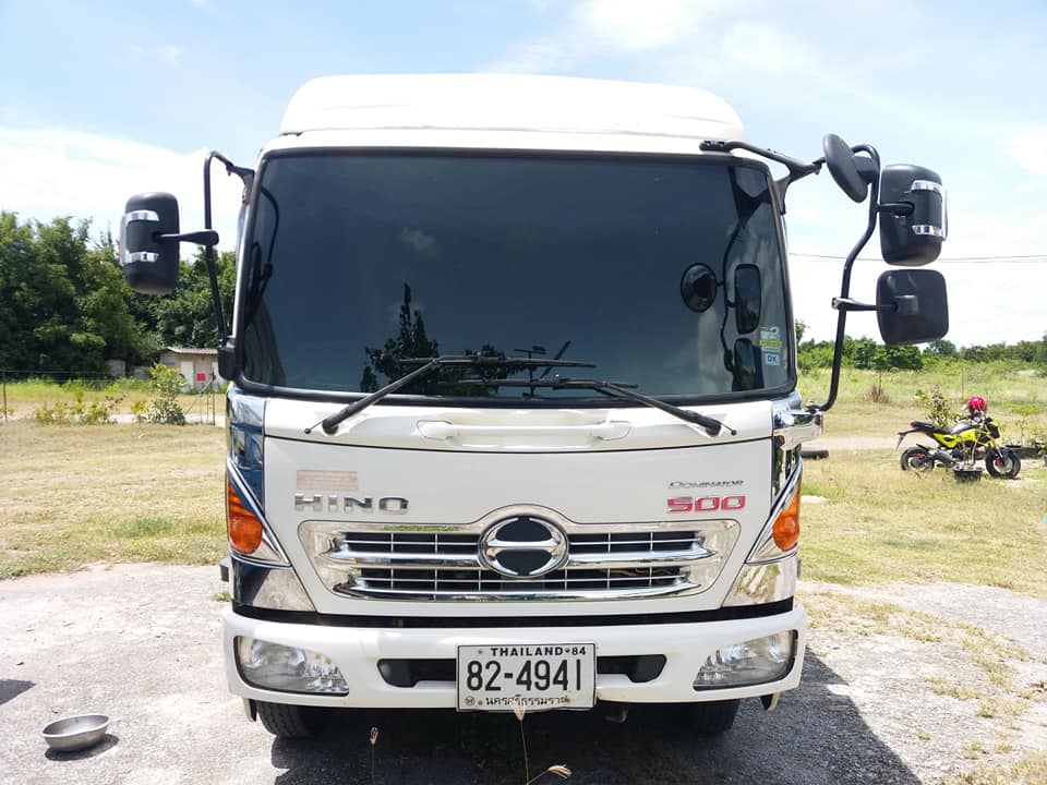 HINO 175 ดั้ม ปี 61  จัดได้จัดฟรีดาวน์