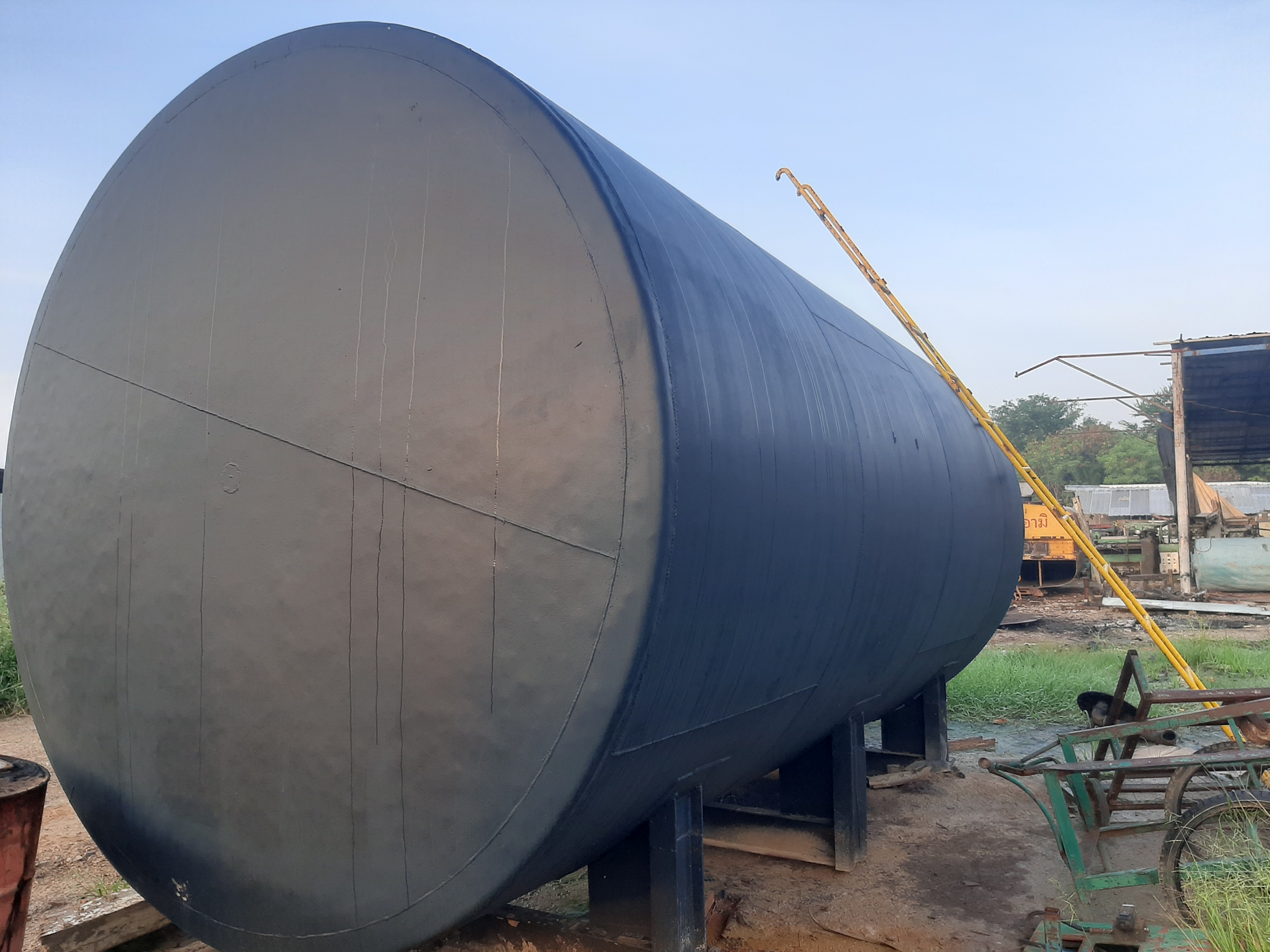 ขาย ถังน้ำมัน ถังน้ำ 35000 ลิตร เหล็กหนาไม่มีบุบ ไม่มีรั่ว ยาว 5.37ม.กว้าง 2.90ม.สภาพดีมากสนใจทักมาค่ะ ขาย ถังน้ำมัน ถังน้ำ 35000 ลิตร เหล็กหนาไม่มีบุบ ไม่มีรั่ว ยาว 5.37ม.กว้าง 2.90ม.สภาพดีมากสนใจทักมาค่ะ