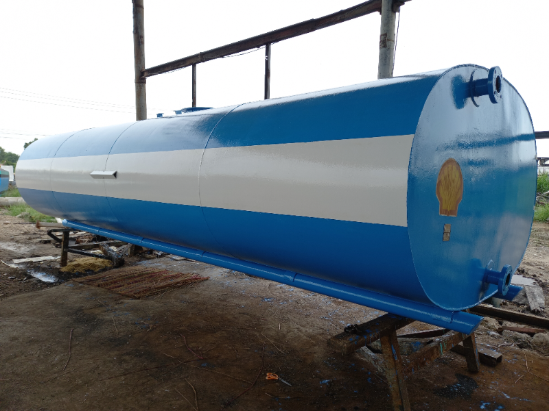 ขาย ถังน้ำมัน 15000ลิตรมือสองทรงวงรีหนา 4มิล กว้าง2.40ม.ยาว6.00ม.สูง1.40ม.สภาพดีสวยสนใจทักคะ0982254655