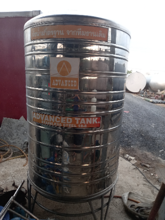 ขาย ถังน้ำสแตนเลส2000ลิตรมือสอง มีขาฝาครบ ไม่มีรั่ว สภาพดีมาก สนใจทักมาได้ค่ะ 0852254655