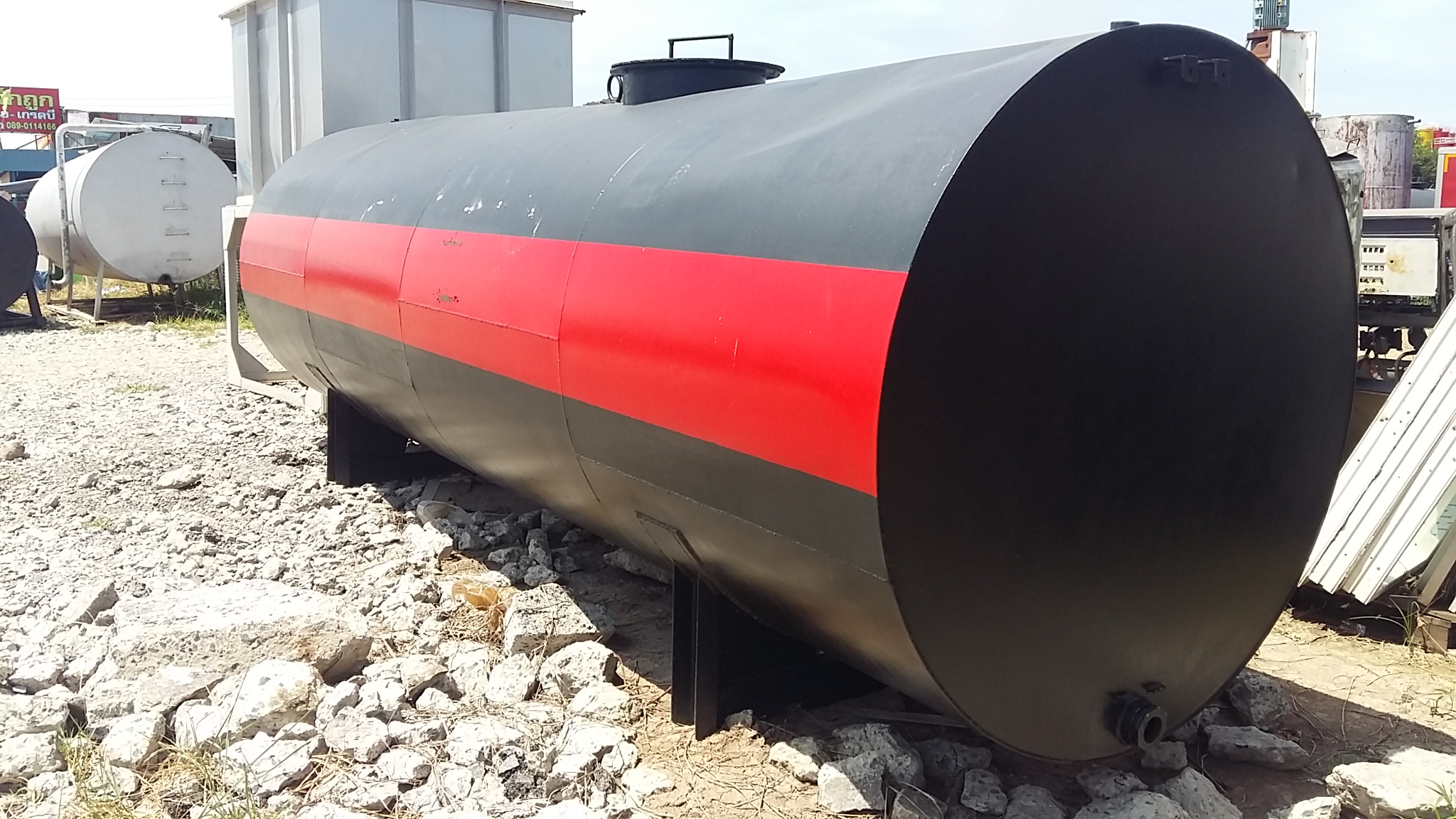 ขาย ถังน้ำมันมือสอง 9000 ลิตร หนา 6มิล กว้าง1.53ม.ยาว4.93ม.สนใจทักมาได้ค่ะ