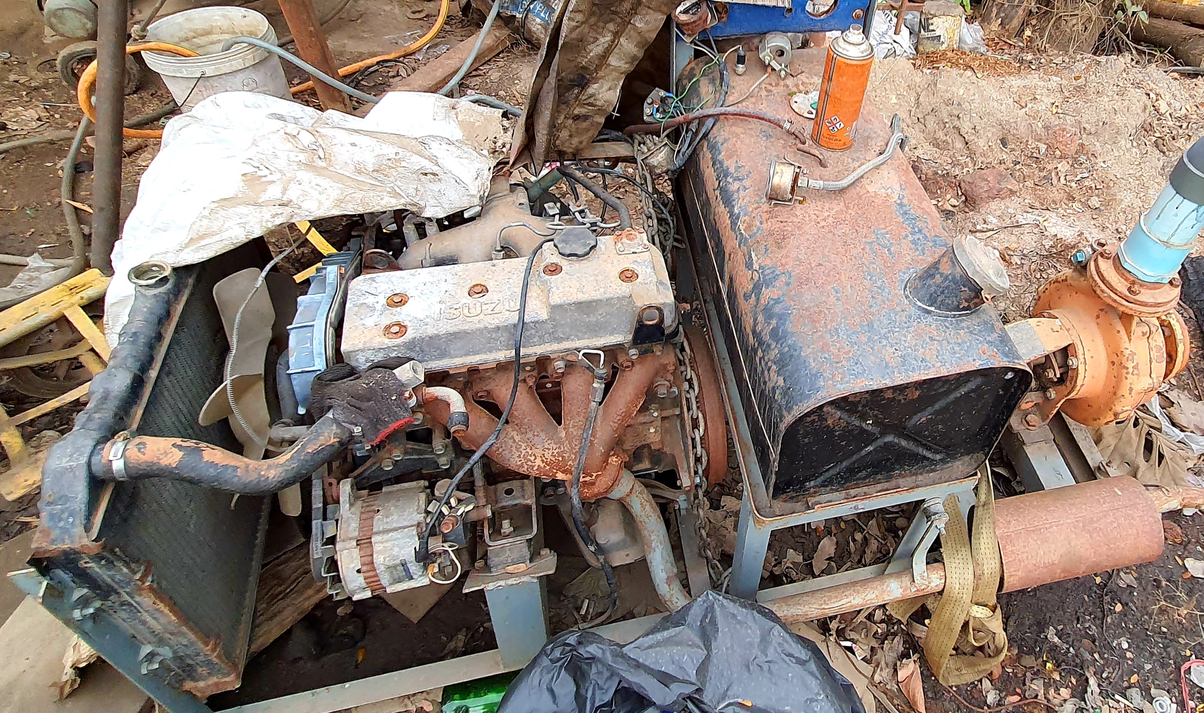 เครื่องสูบน้ำ พร้อมชุด