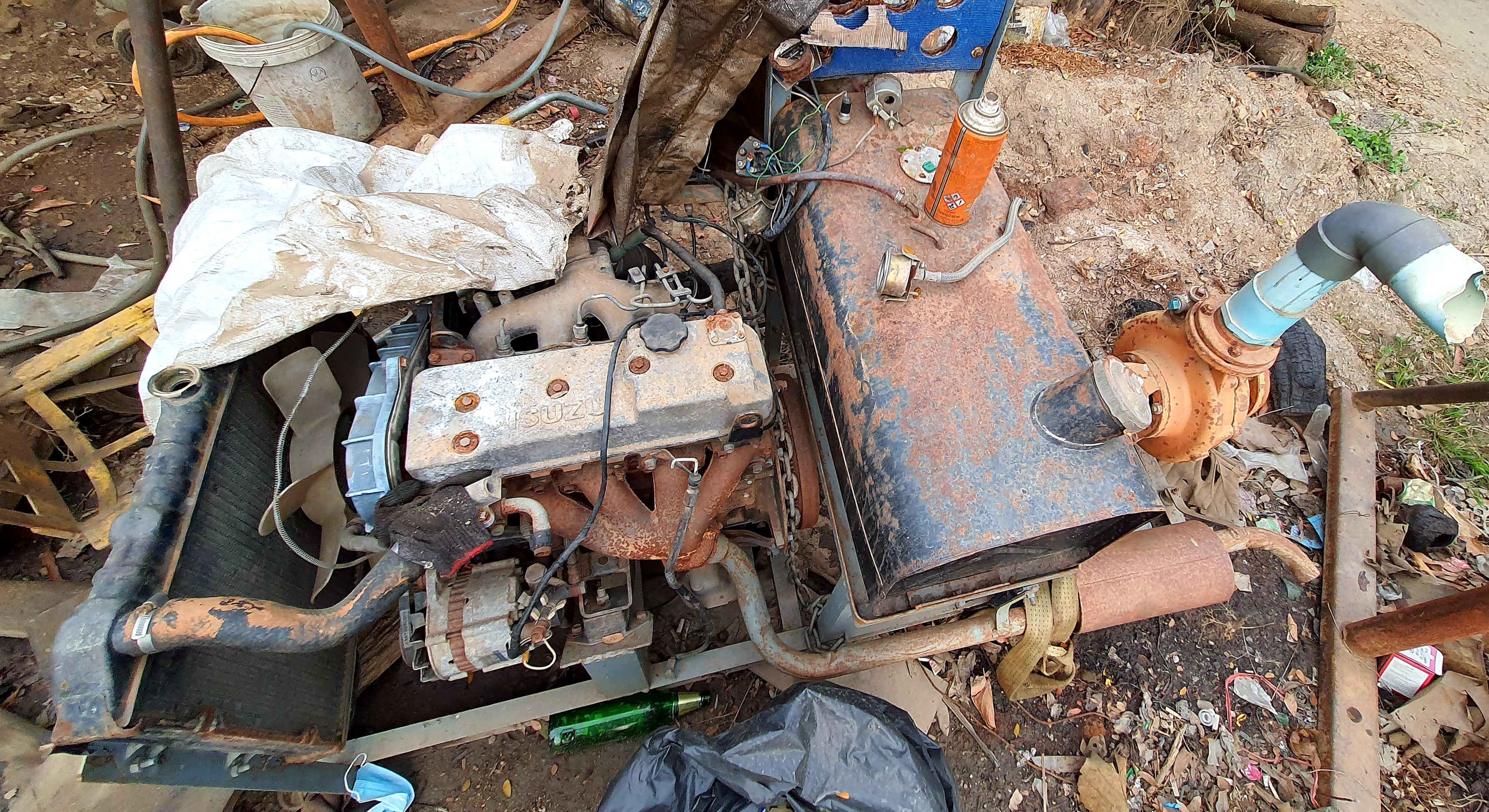 เครื่องสูบน้ำ พร้อมชุด