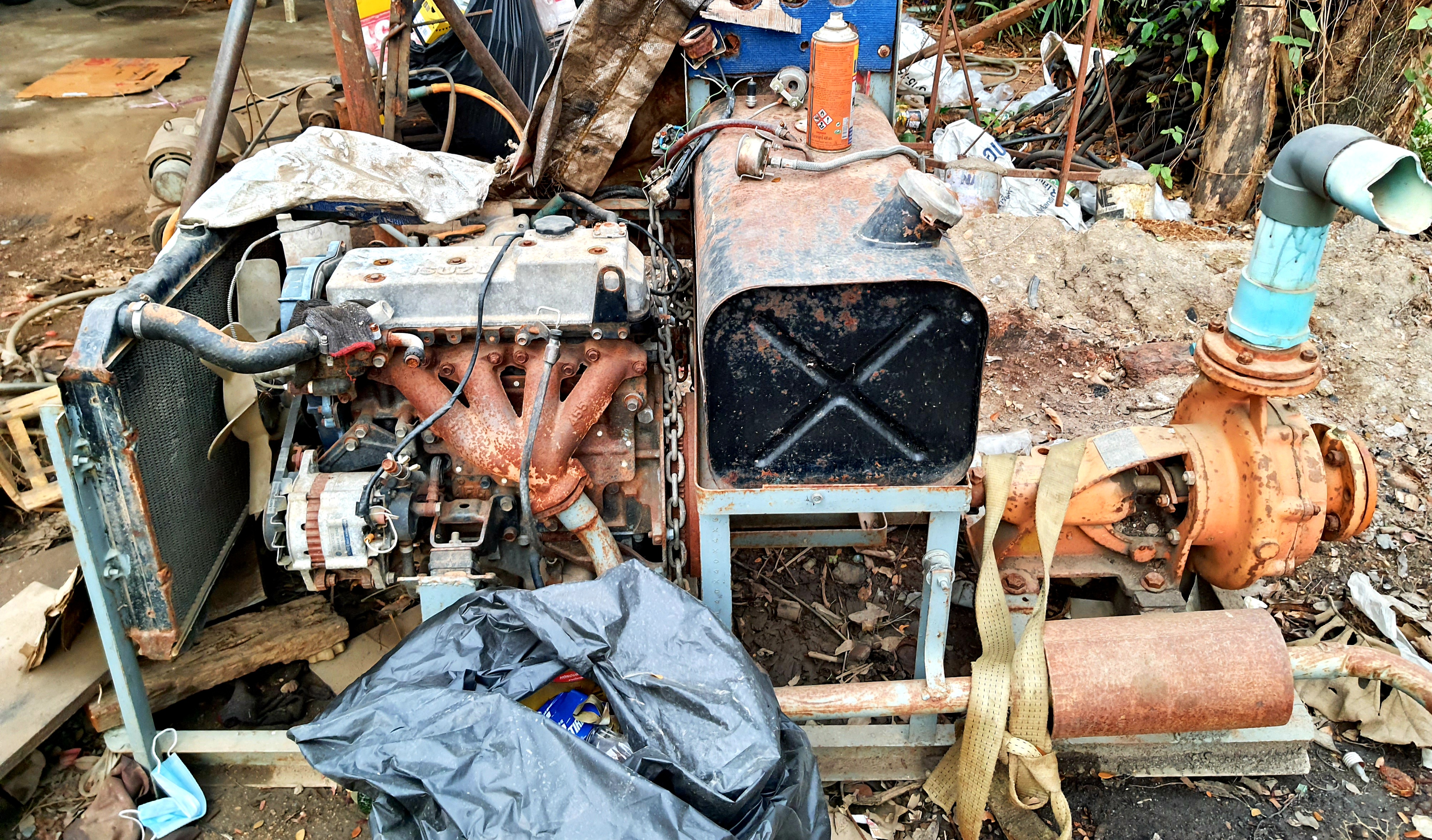 เครื่องสูบน้ำ พร้อมชุด