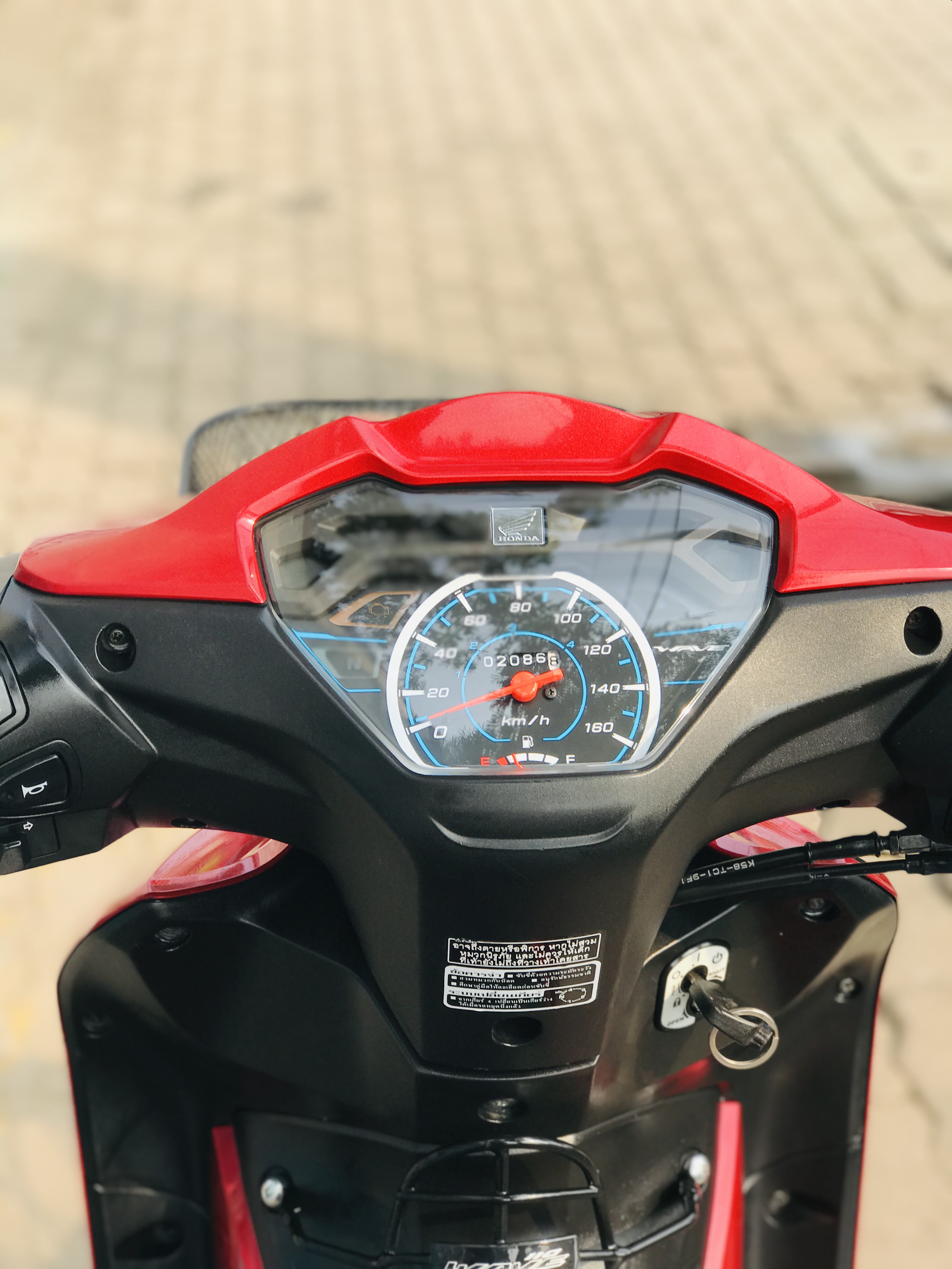 ขาย wave 110 i LED ปี2019 สตาร์ทมือ