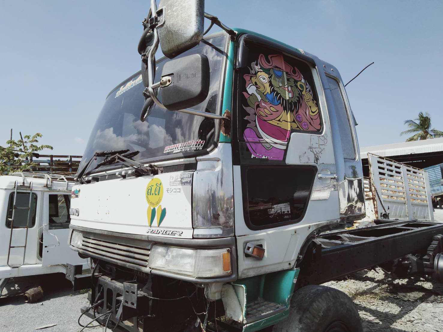 ขายหัวสิบล้อ สิงไฮเทค มีดีดหน้า-ขาหลัง คันเกียร์ เท้าเหยียบทอฟฟี่ พร้อมใช่