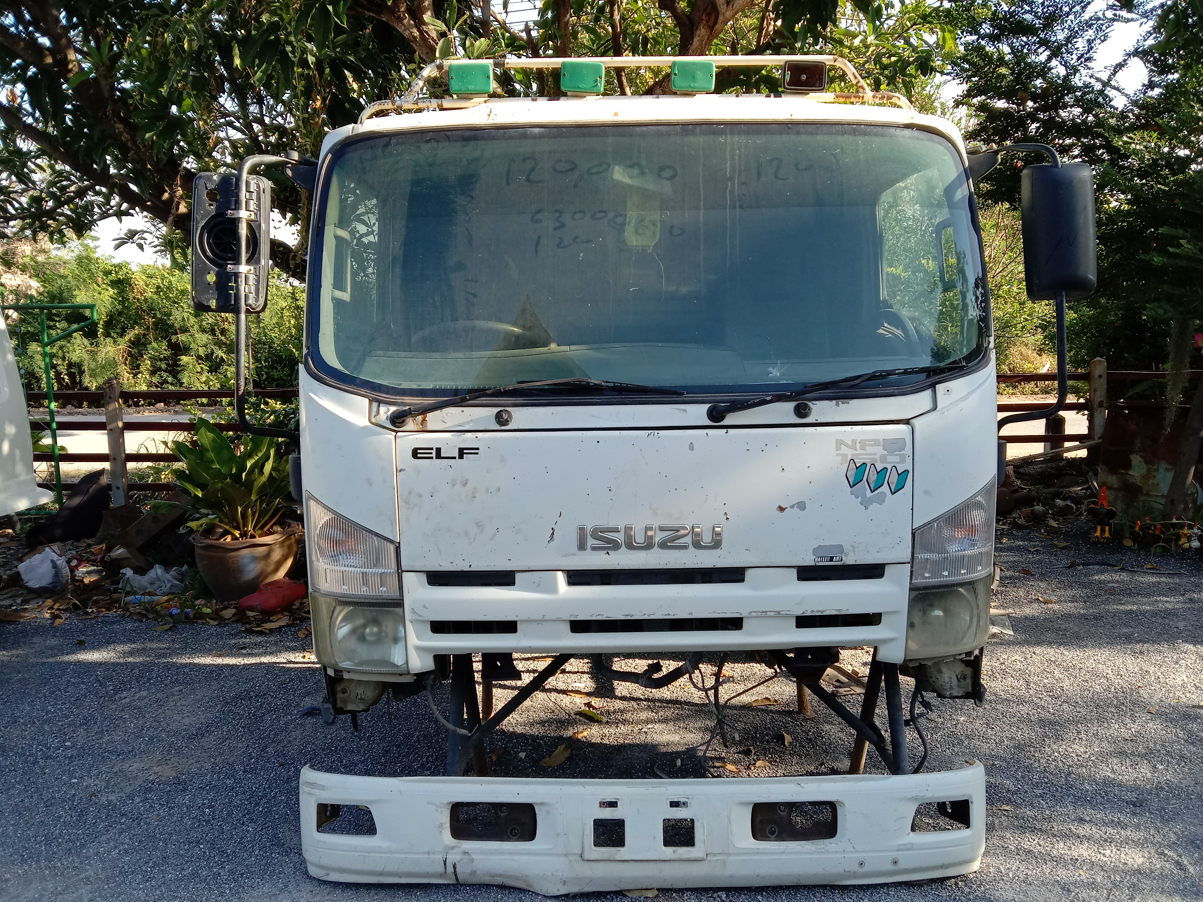 ขายหัวเก๋ง หกล้อ ISUZU NPR150 พร้อมใช้