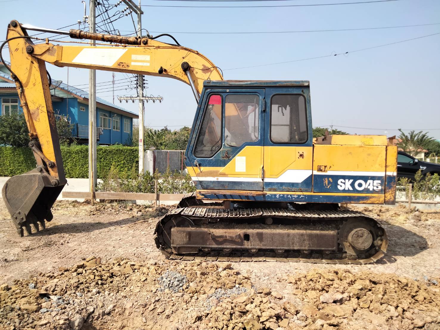 ขาย แบคโฮ  kobellco pc120พร้อมใข้งาน มีใบอินวอย