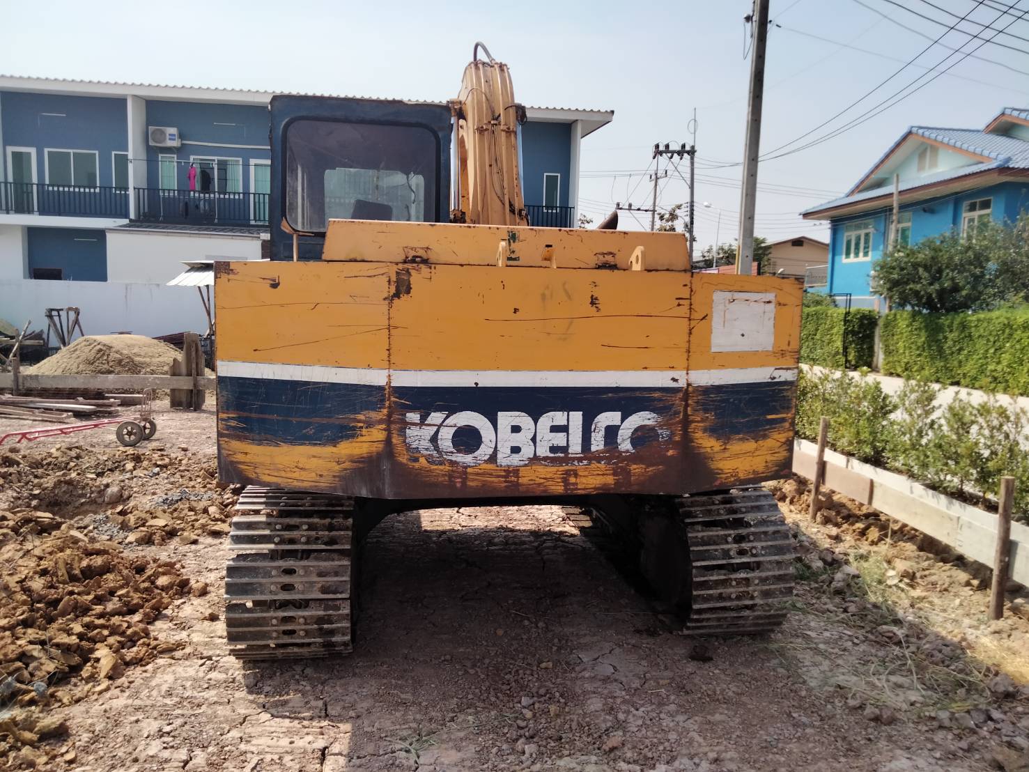 ขาย แบคโฮ  kobellco pc120พร้อมใข้งาน มีใบอินวอย