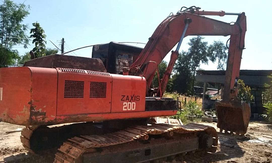 ขาย 425,000 บาท HITACHI EX200-1 เครื่องเดิมดี ปั้มK3V