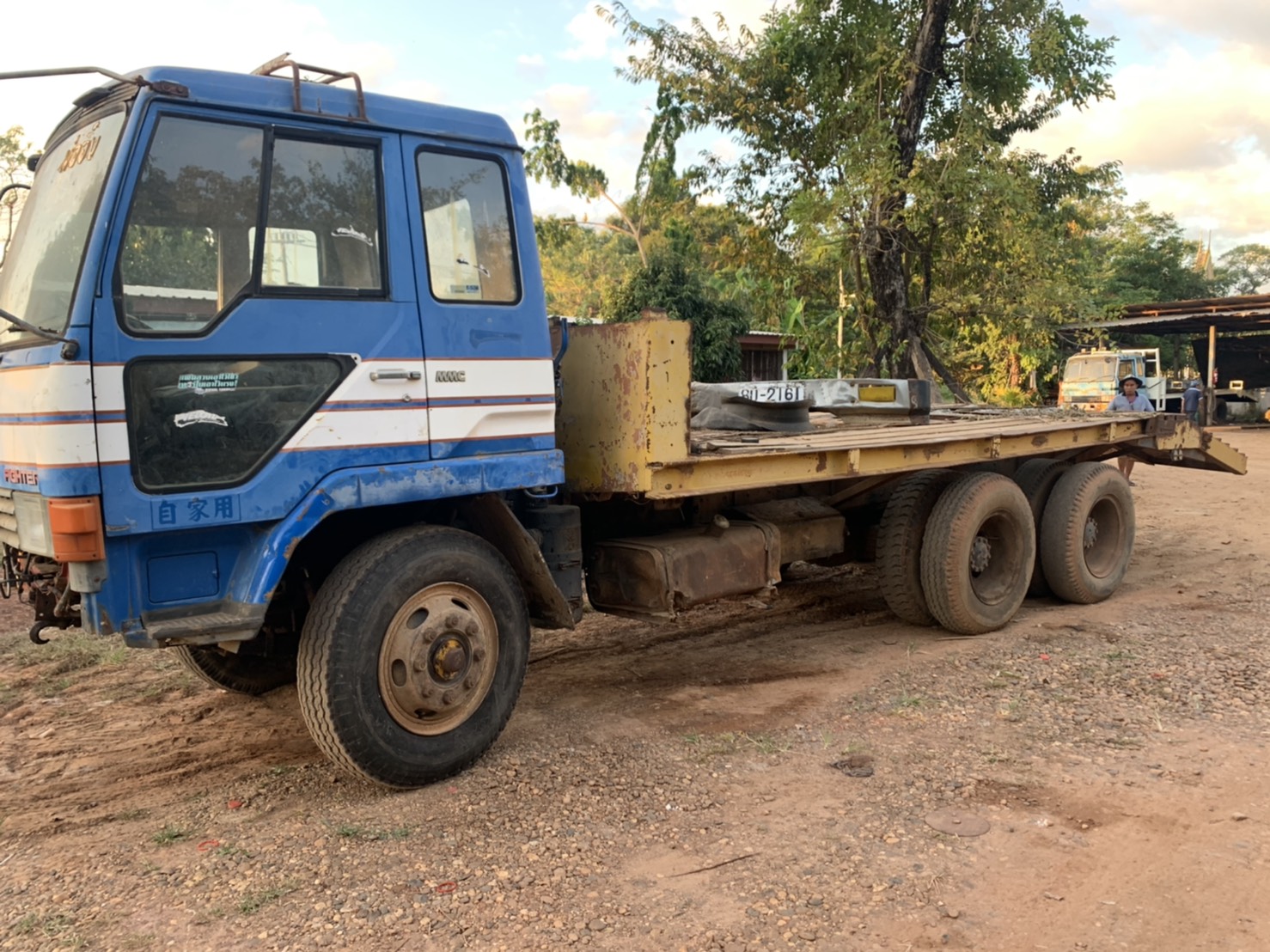 ขาย 325,000 บาท MITSU FUSO 160 แรง หน้ากากดำ 2 เพลา