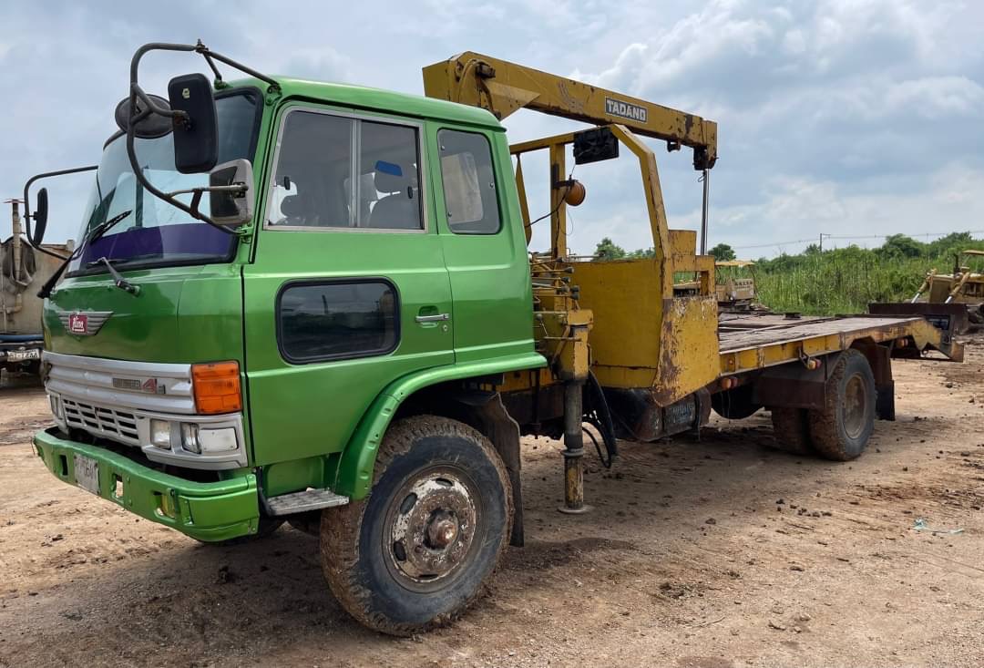 ขาย 335,000 บาท รถติดเครน เทลเลอร์ HiNO KR320 ขาย 335,000 บาท รถติดเครน เทลเลอร์ HiNO KR320