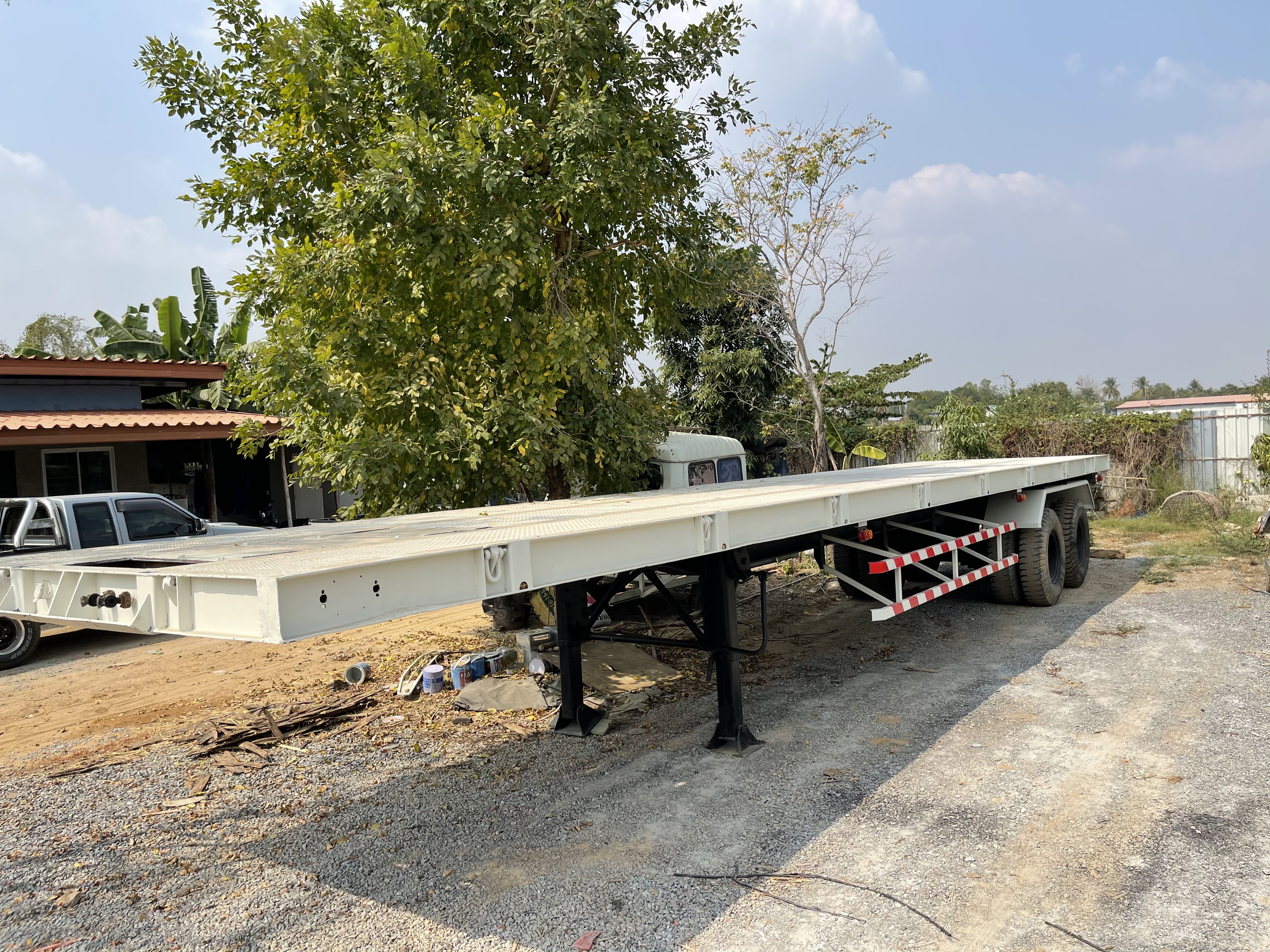 ขาย 185,000 บาท หางพื้นเรียบ 2เพลา PANUS ขาย 185,000 บาท หางพื้นเรียบ 2เพลา PANUS