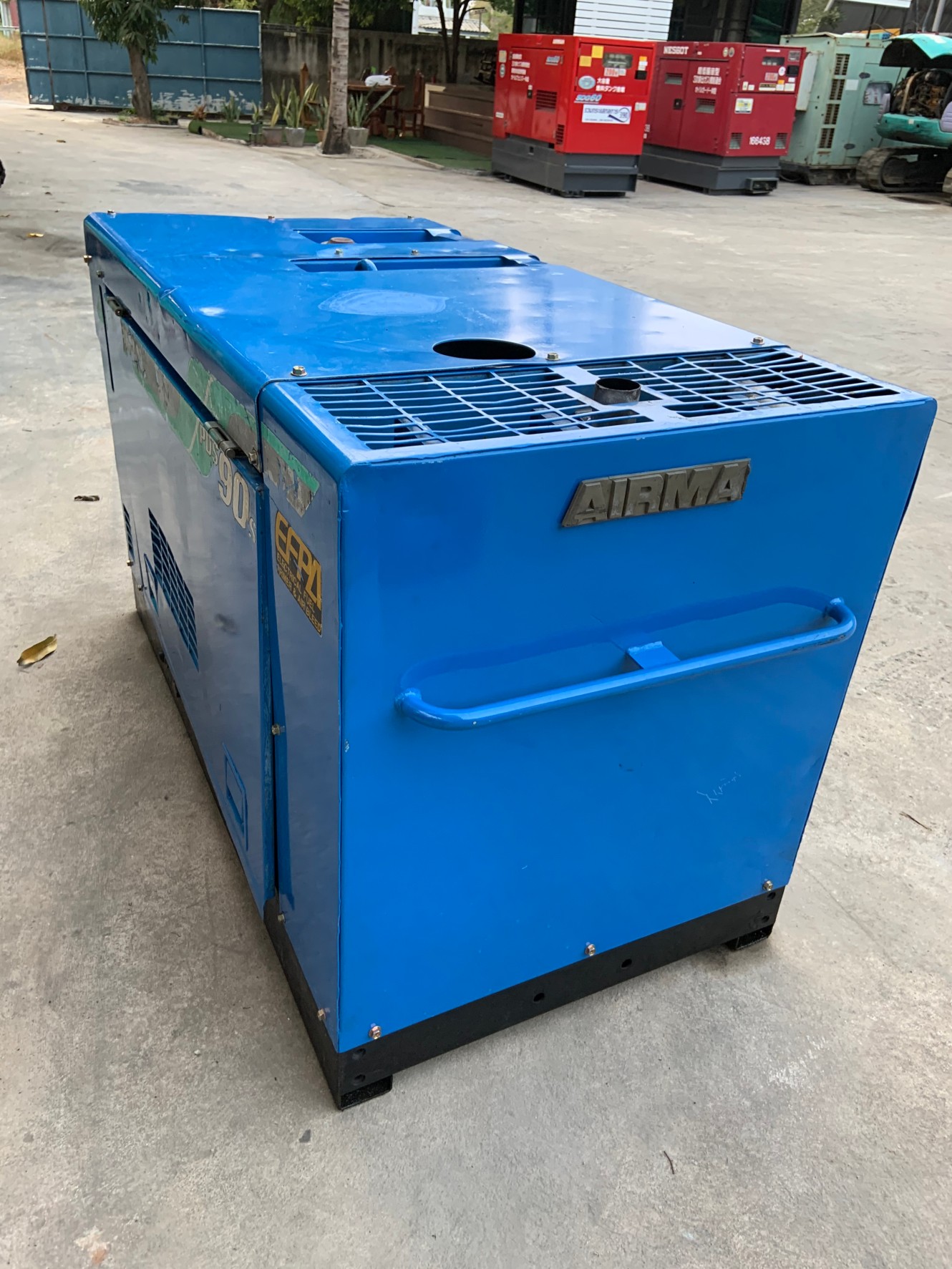 ปั้มลมสกรูAirman PDS90S ..💨