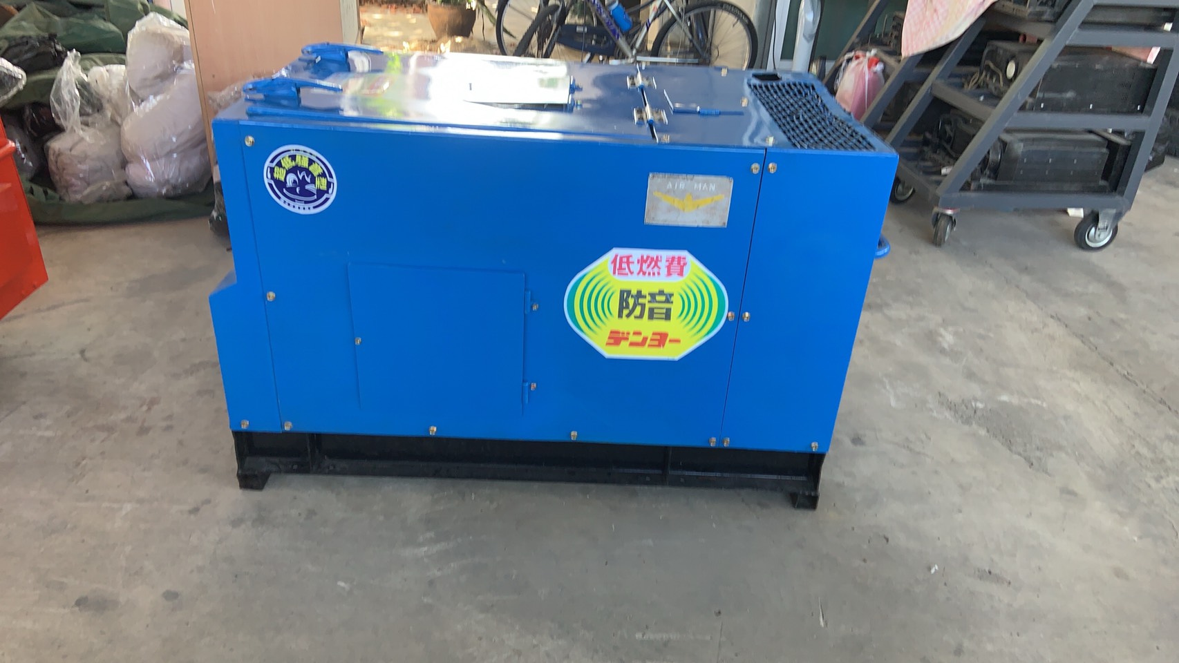 เครื่องปั้มลมAirmanPDR50s มือสอง