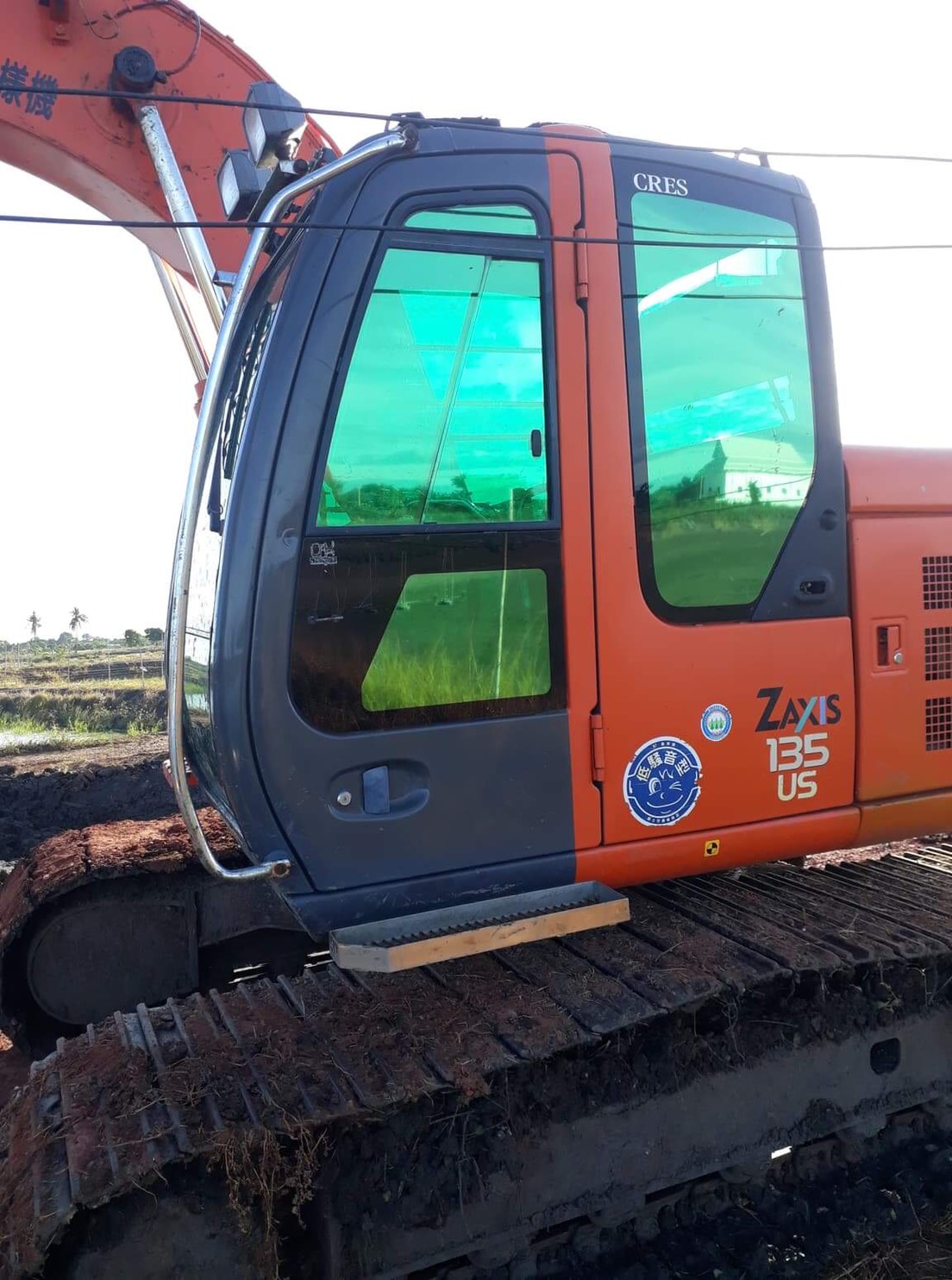 HITACHI ZX135US เก่านอก อาร์มพิเศษ HITACHI ZX135US เก่านอก อาร์มพิเศษ
