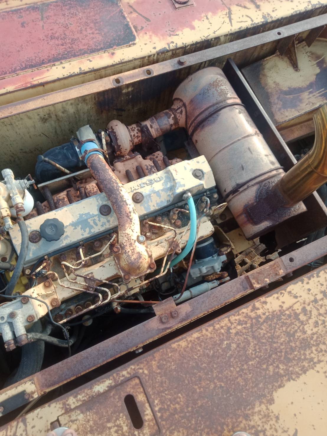 Komatsu pc200-5 คอนโทรลสั้น